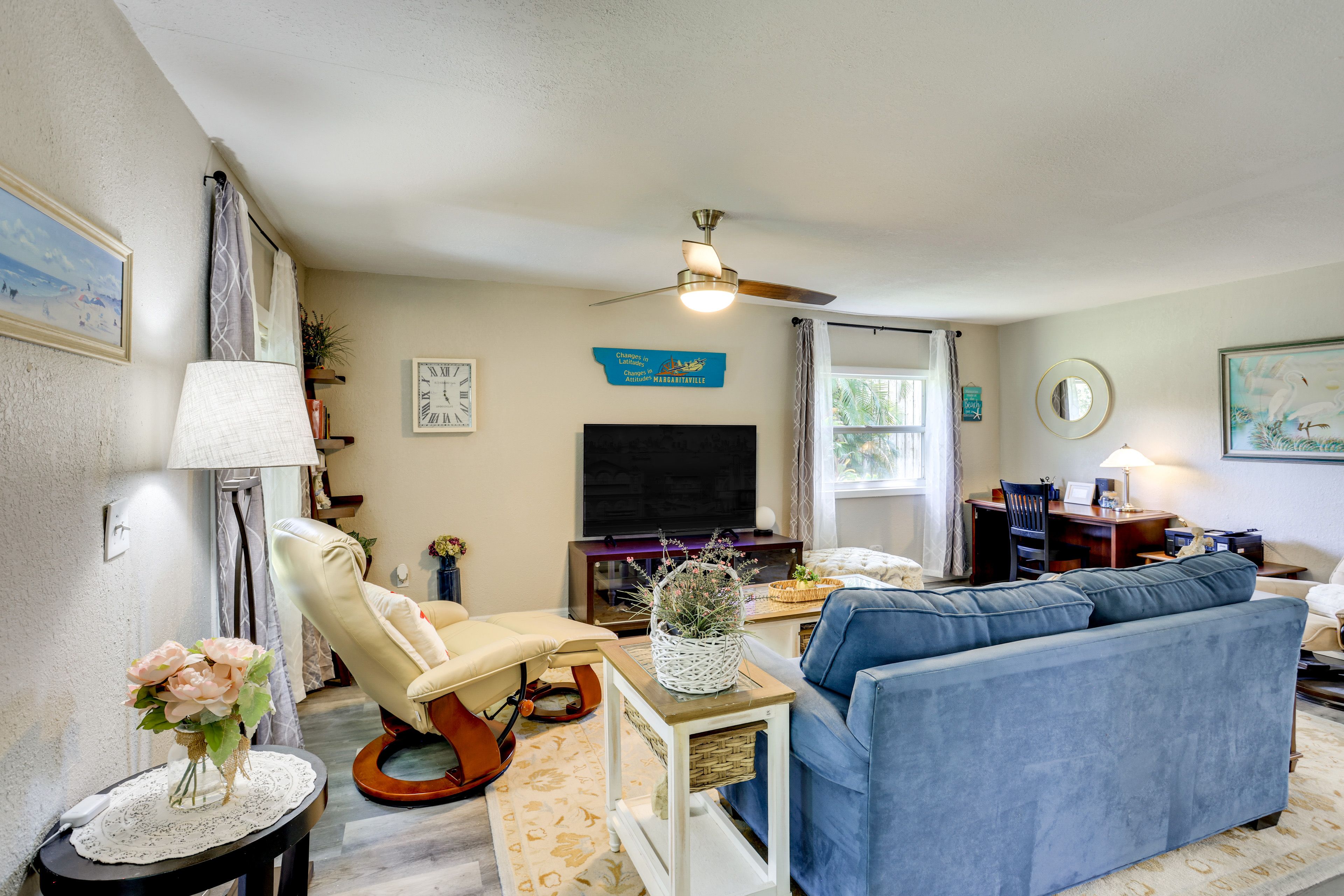 Living Area | Full Sleeper Sofa | Books | Board Games