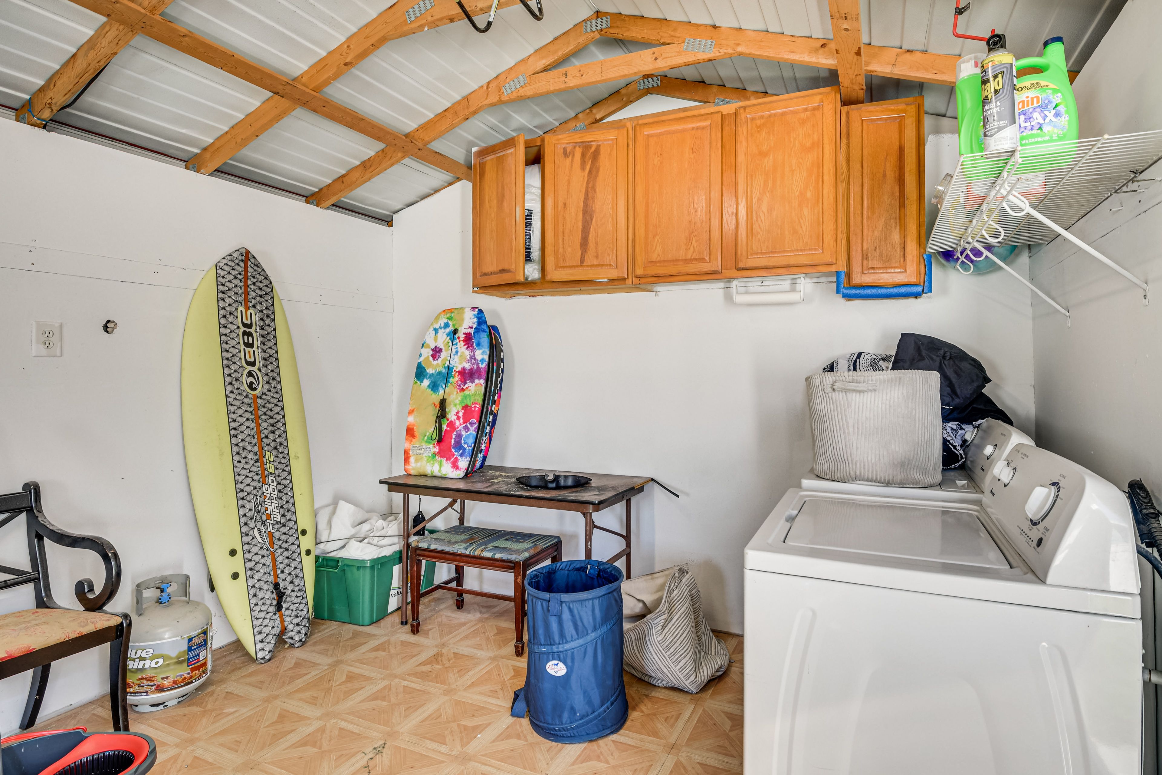 Storage Shed | In-Unit Laundry