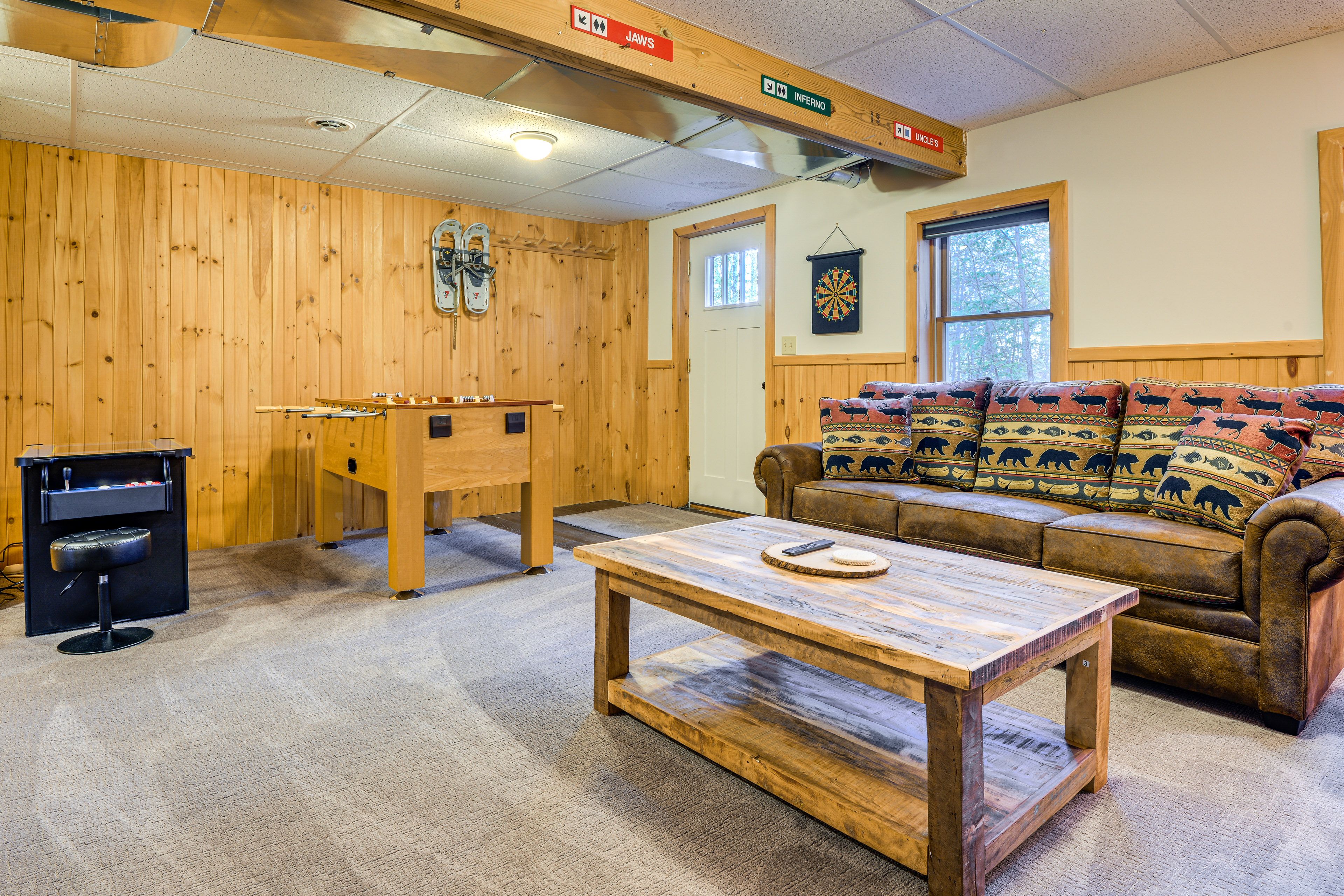 Game Room | Foosball Table | Video Arcade Machine | Dartboard | Board Games