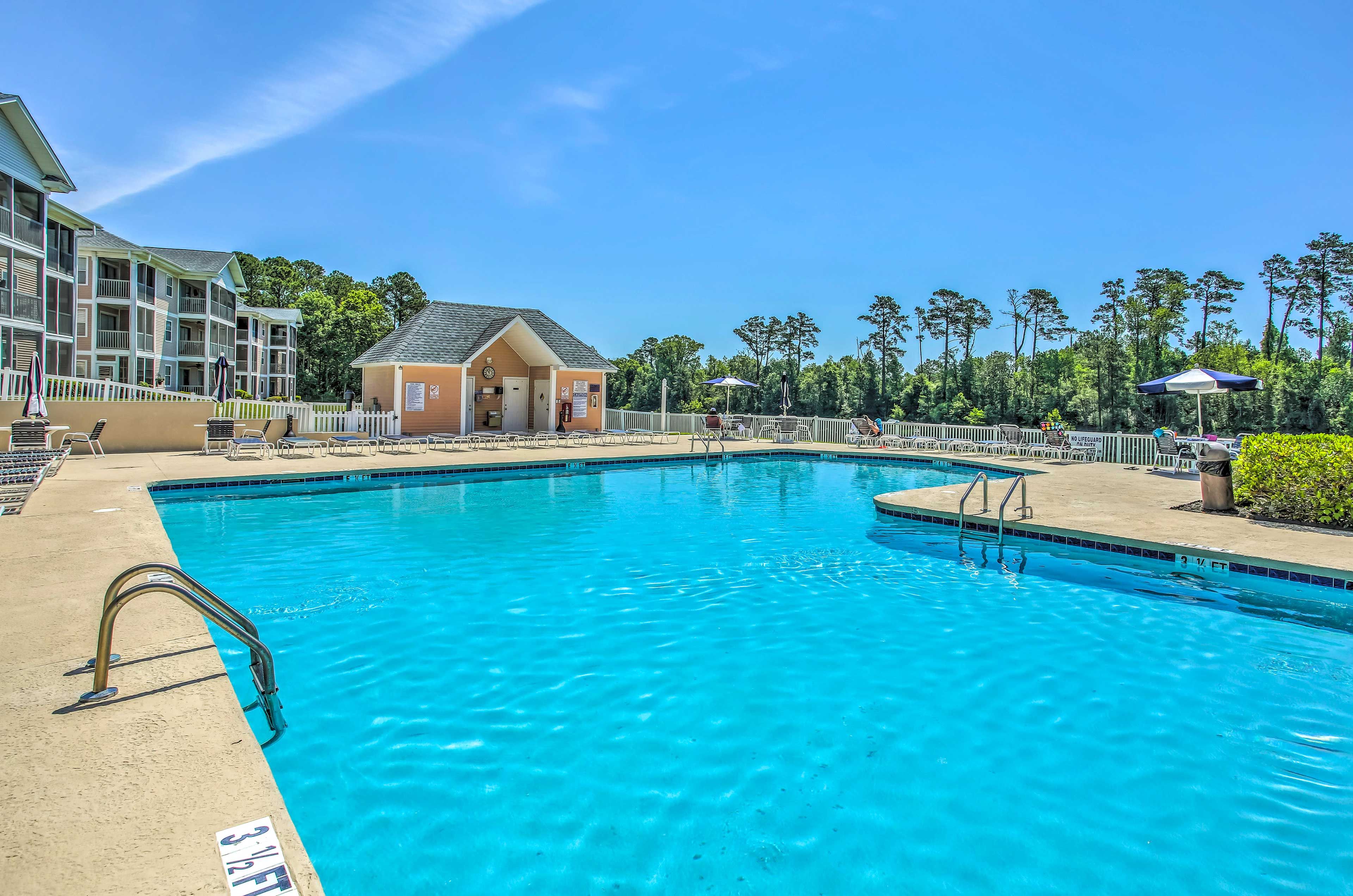 Waterway Village | Community Pool Area