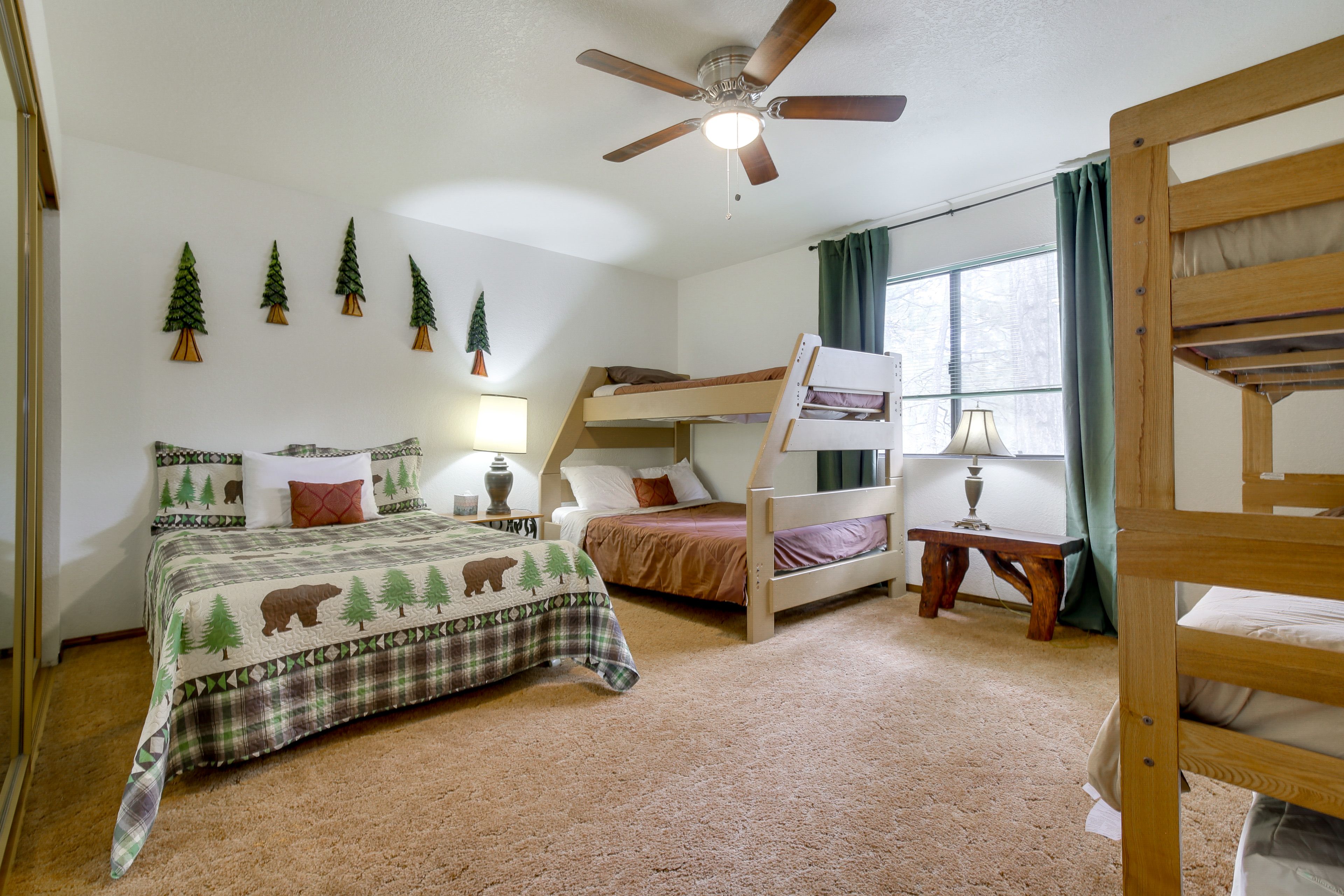 Bedroom 3 | Full Bed | Twin/Full Bunk Bed | Twin Bunk Bed | 2nd Floor