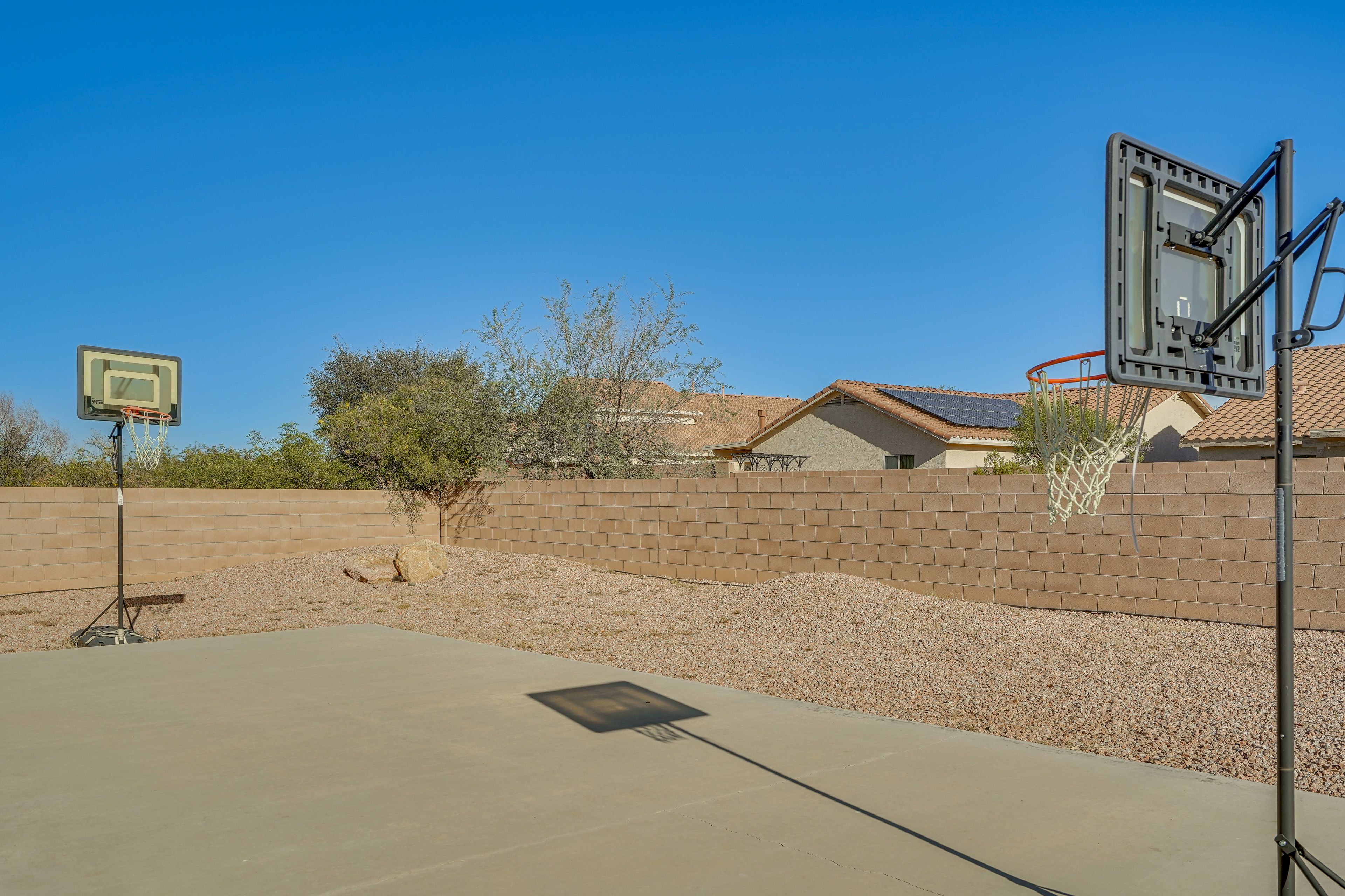 Private Basketball Court