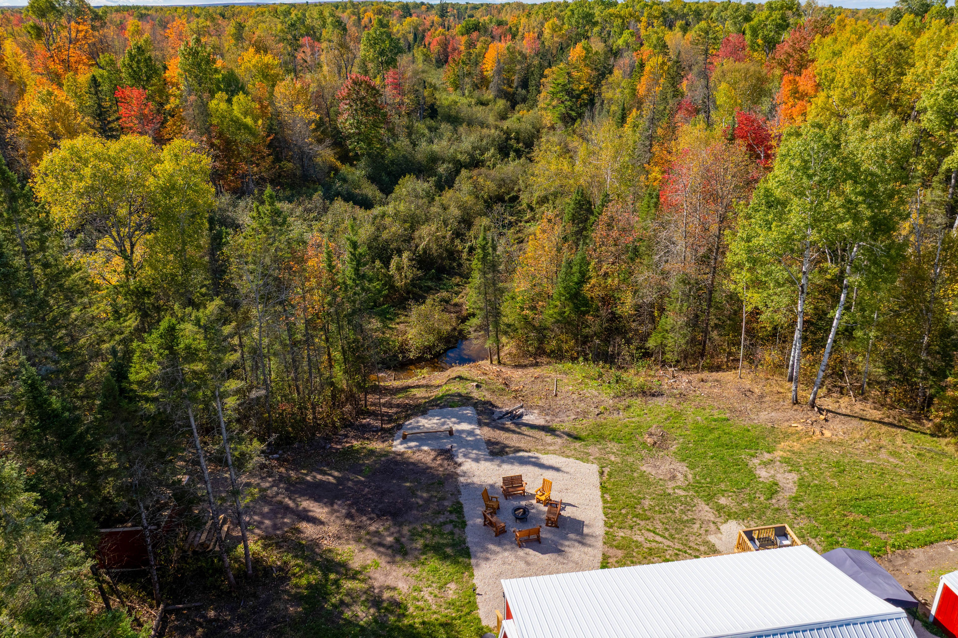 Aerial View of Property
