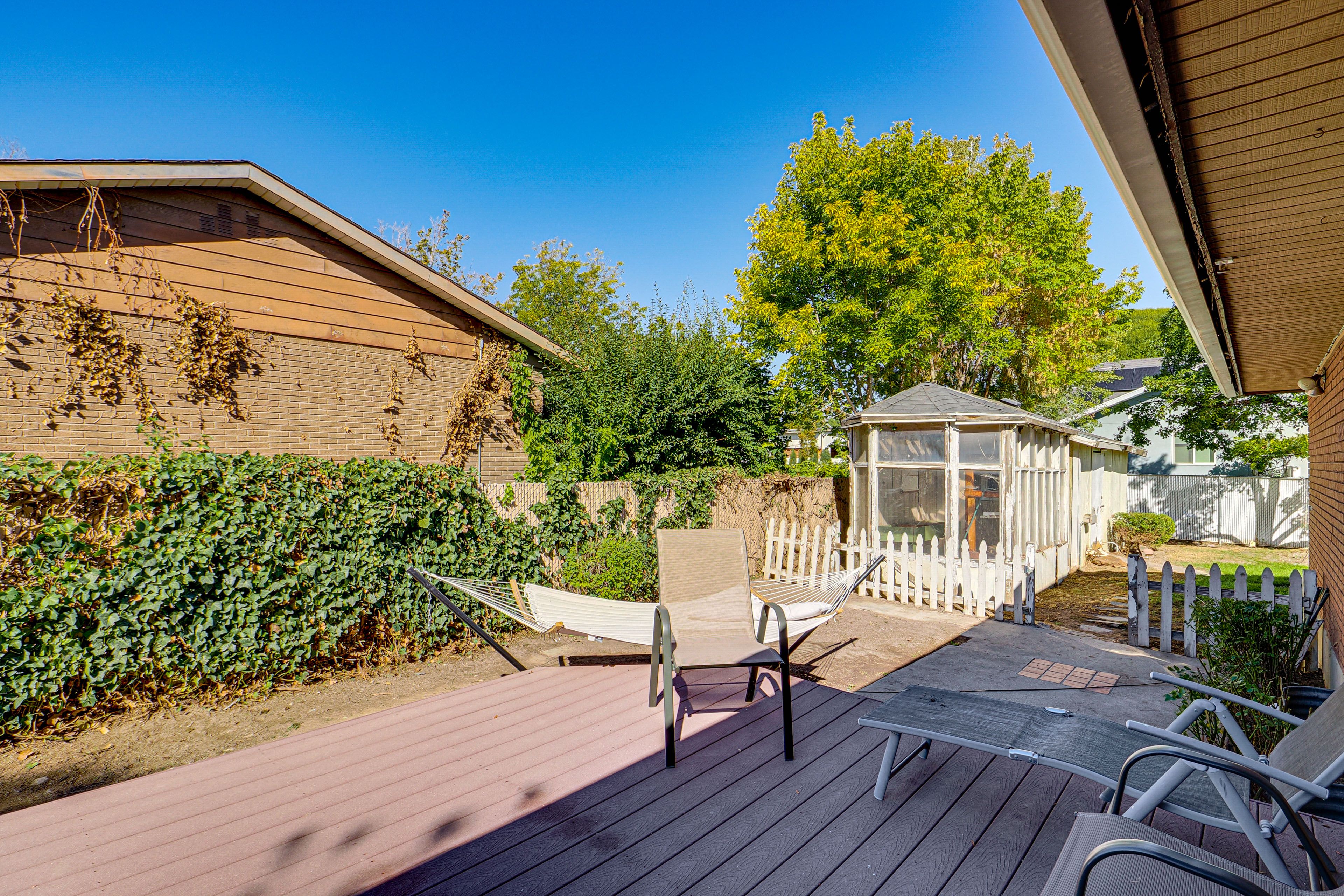 Decks w/ Seating | Fenced-In Yard | Children's Playset