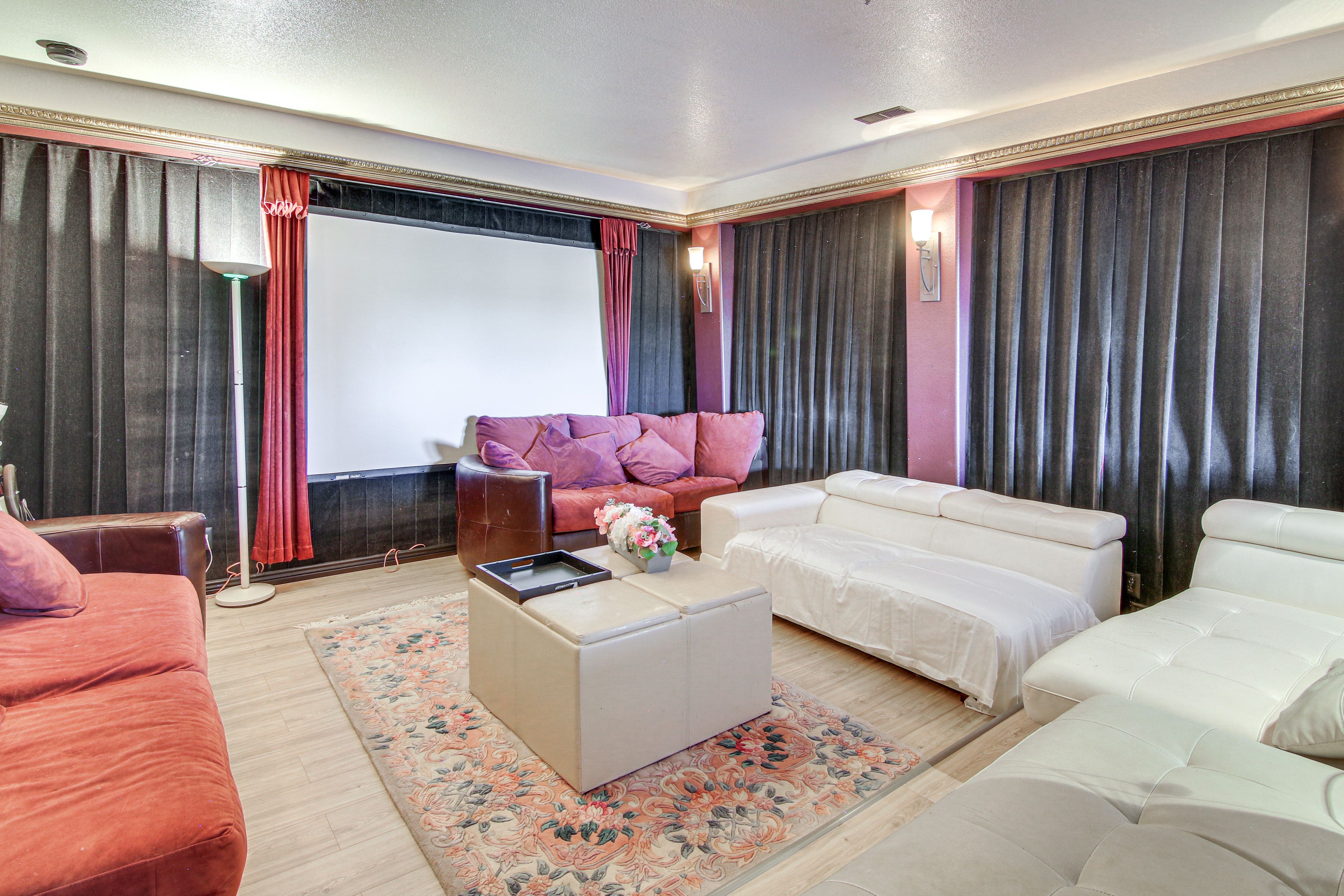 Movie Room | Central A/C & Heat