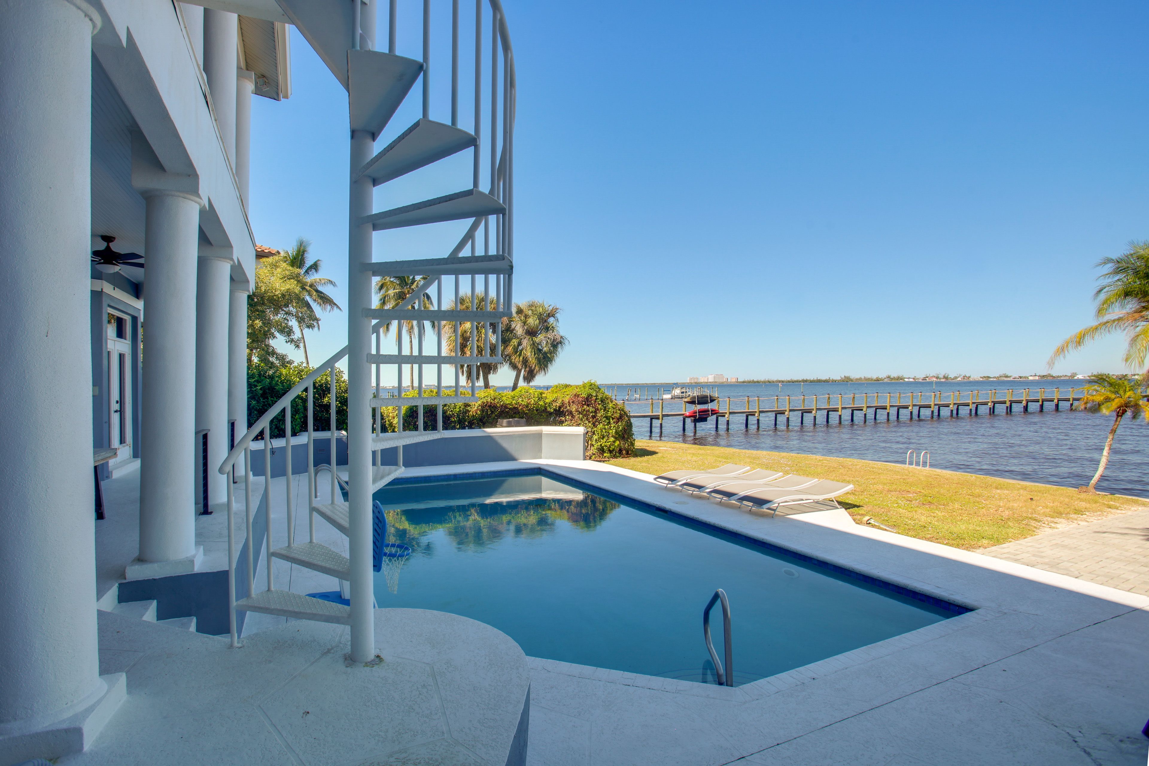 Fort Myers Vacation Rental | 6BR | 3.5BA | 5,000 Sq Ft | Stairs Required
