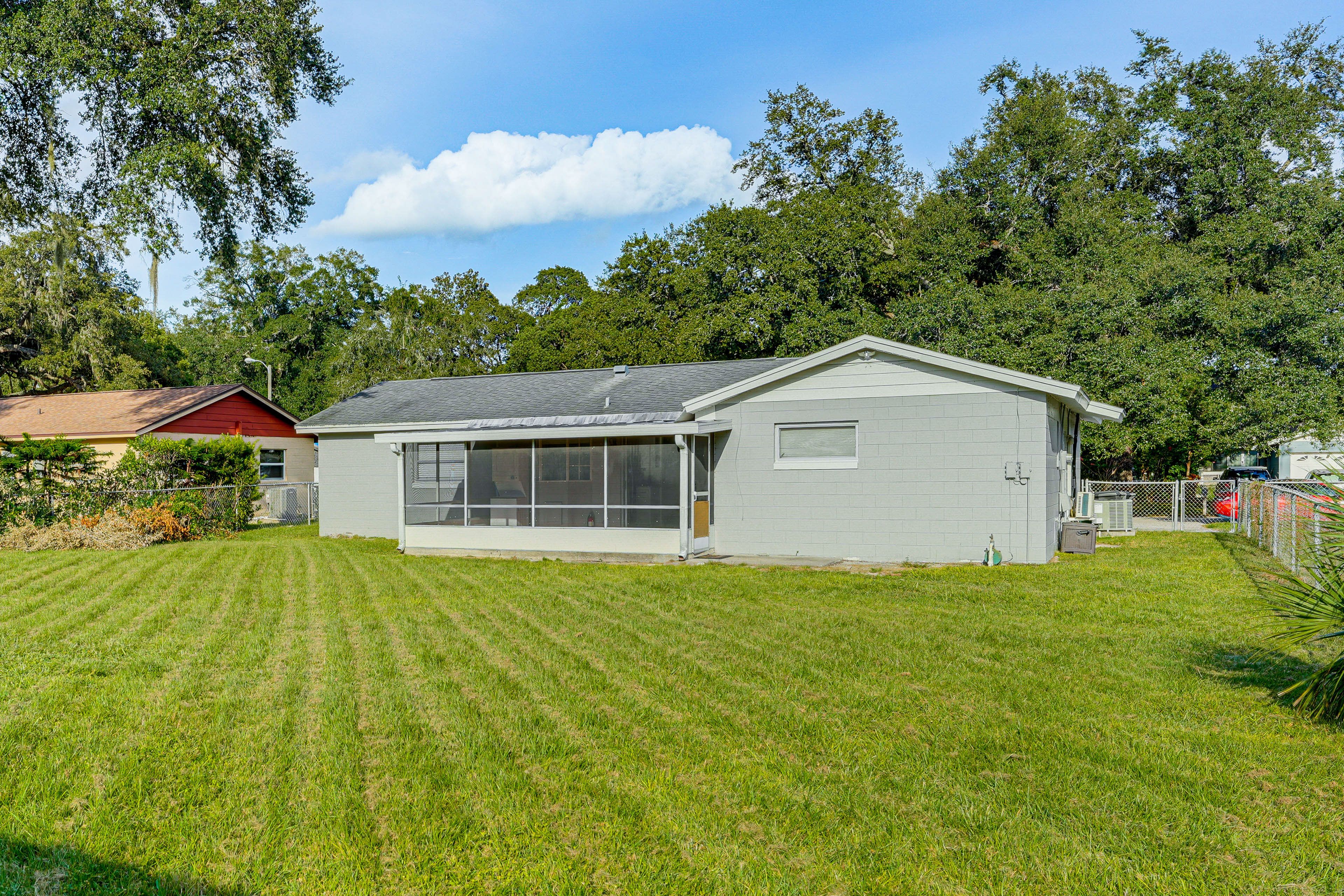 Shared Backyard Area
