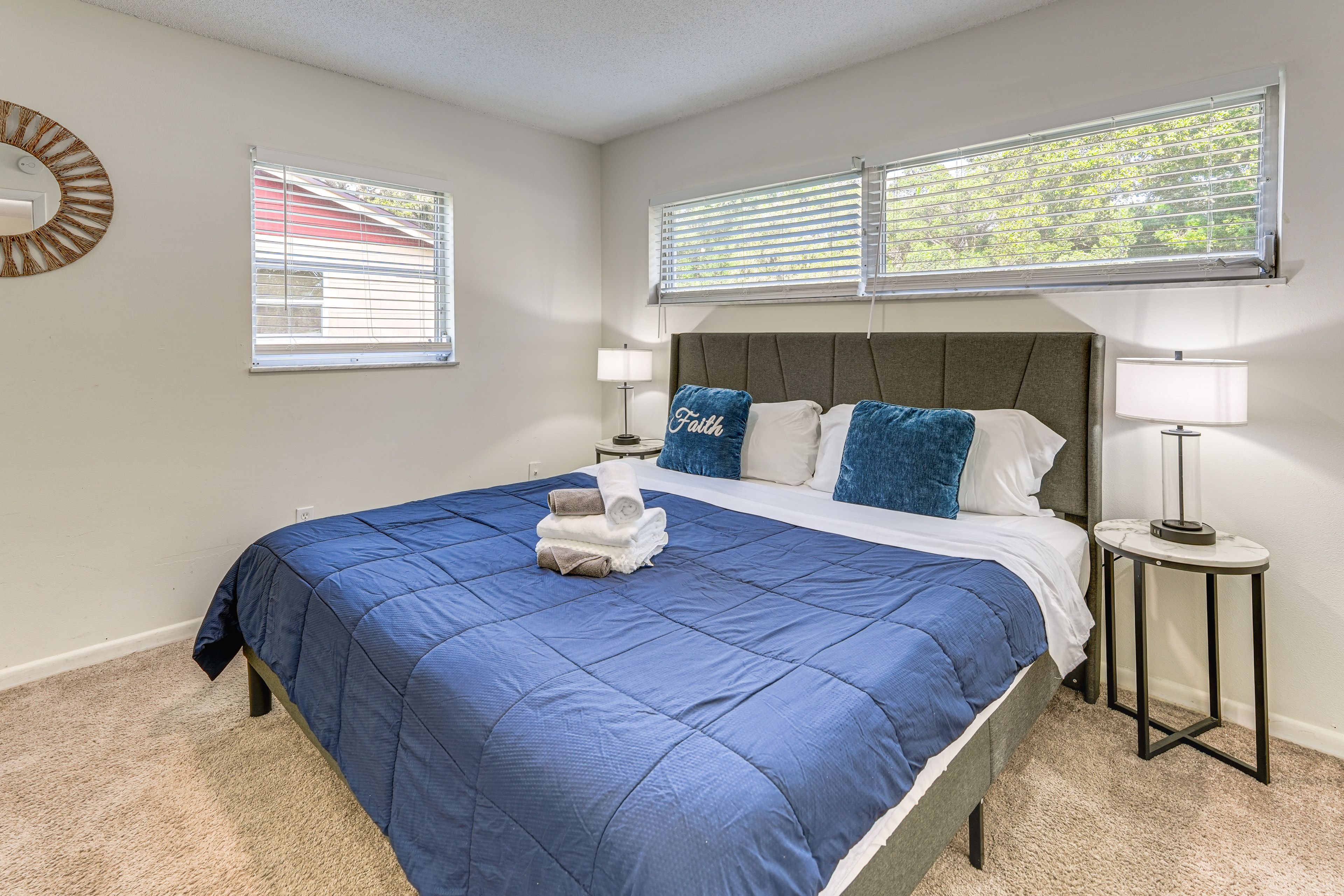 Bedroom 1 | King Bed | Linens Provided