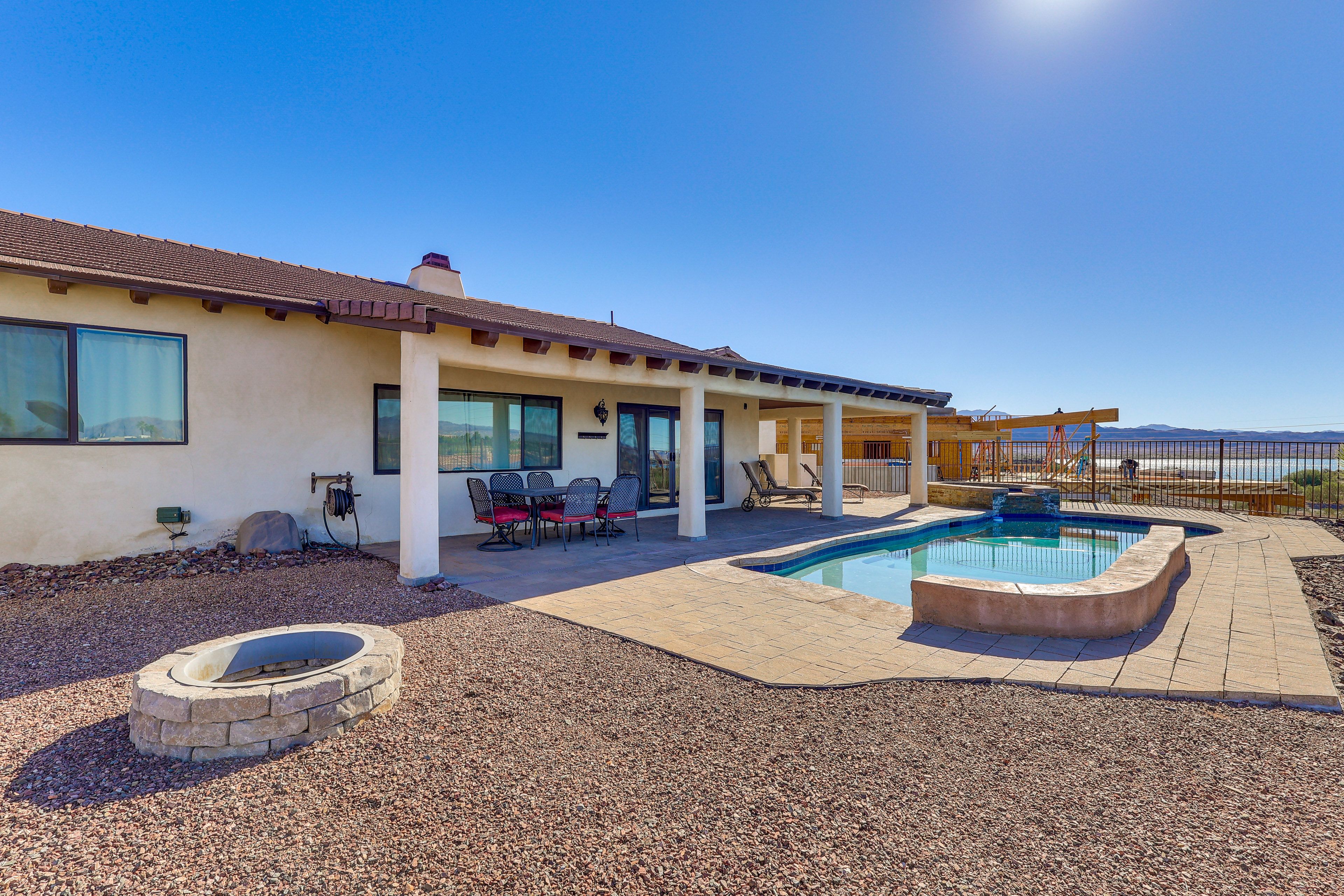 Lake Havasu City Vacation Rental | 3BR | 2BA | 1,650 Sq Ft | Small Step to Enter