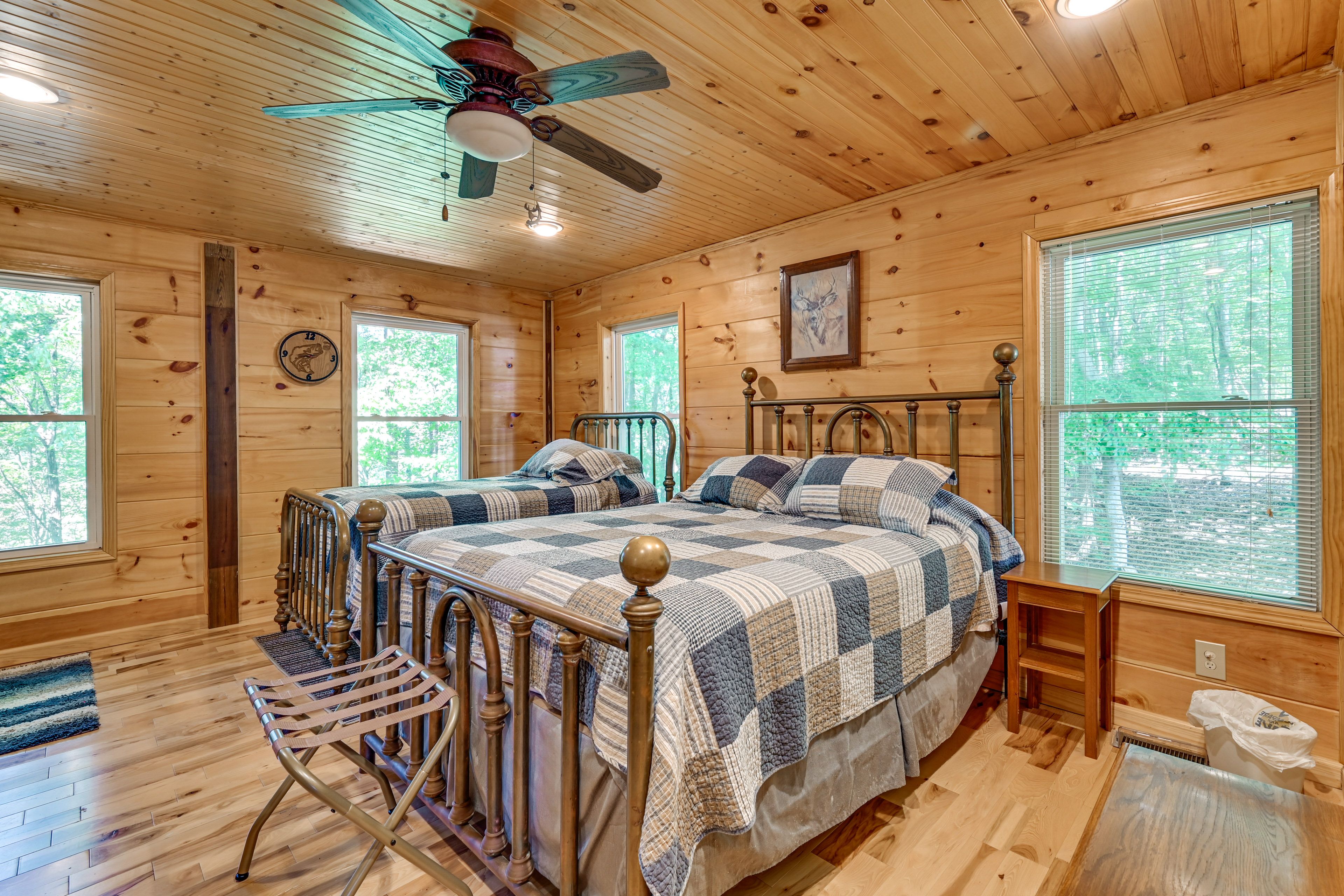Bedroom 3 | Twin Bed | Queen Bed | Upper Level