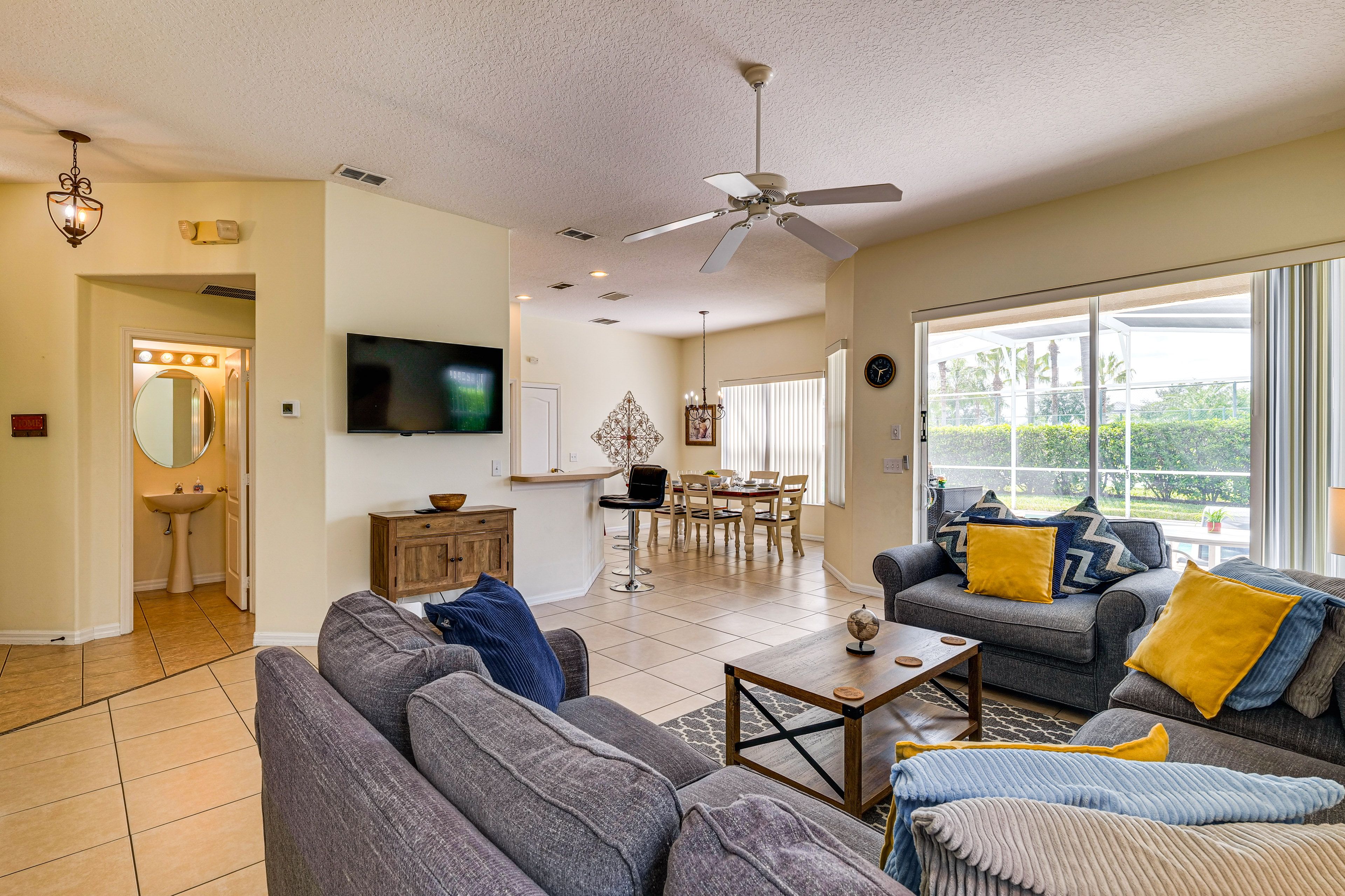Living Room | Smart TV | New Furnishings | 1st Floor