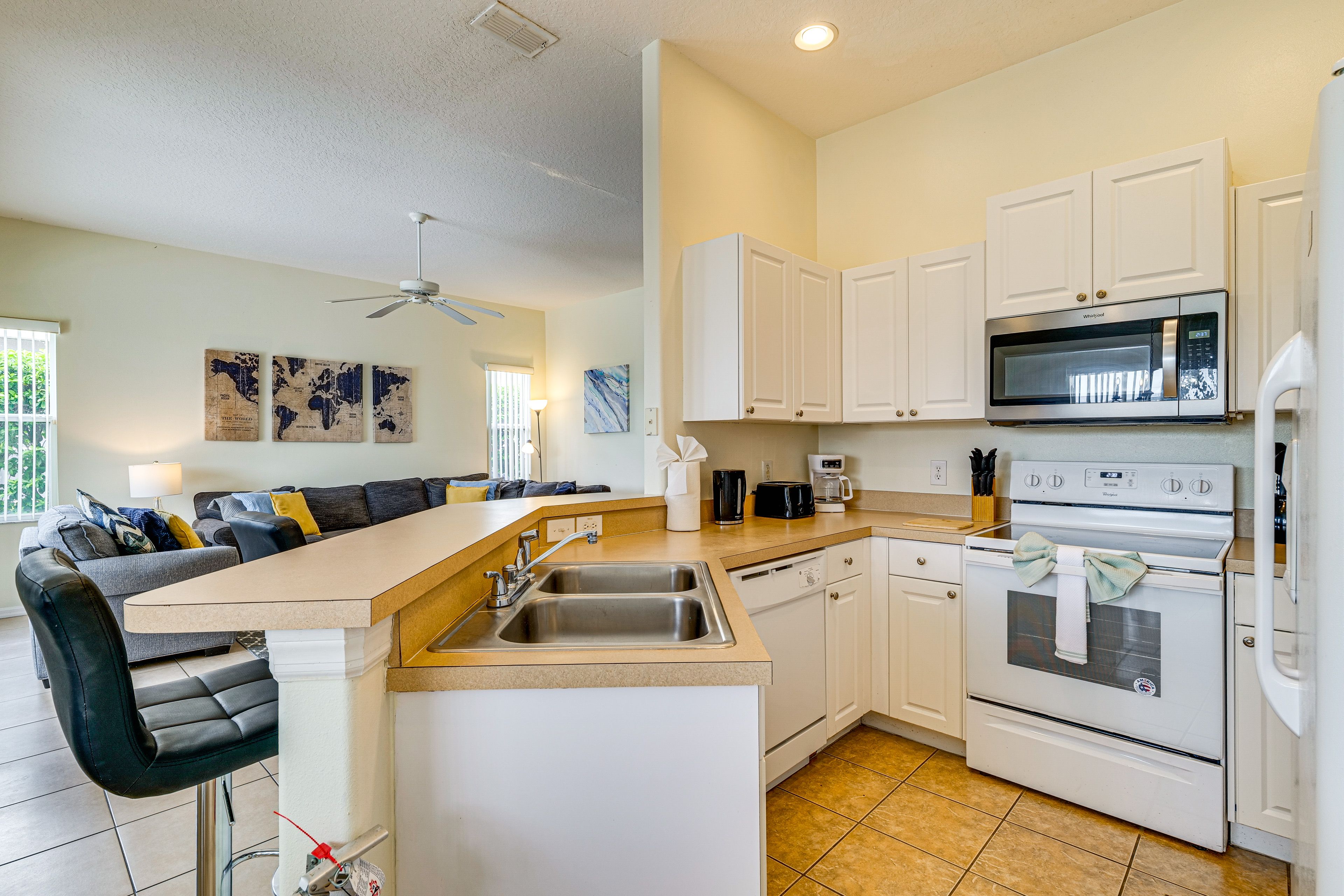 Kitchen | Blender | Toaster | Mickey Waffle Maker | 1st Floor