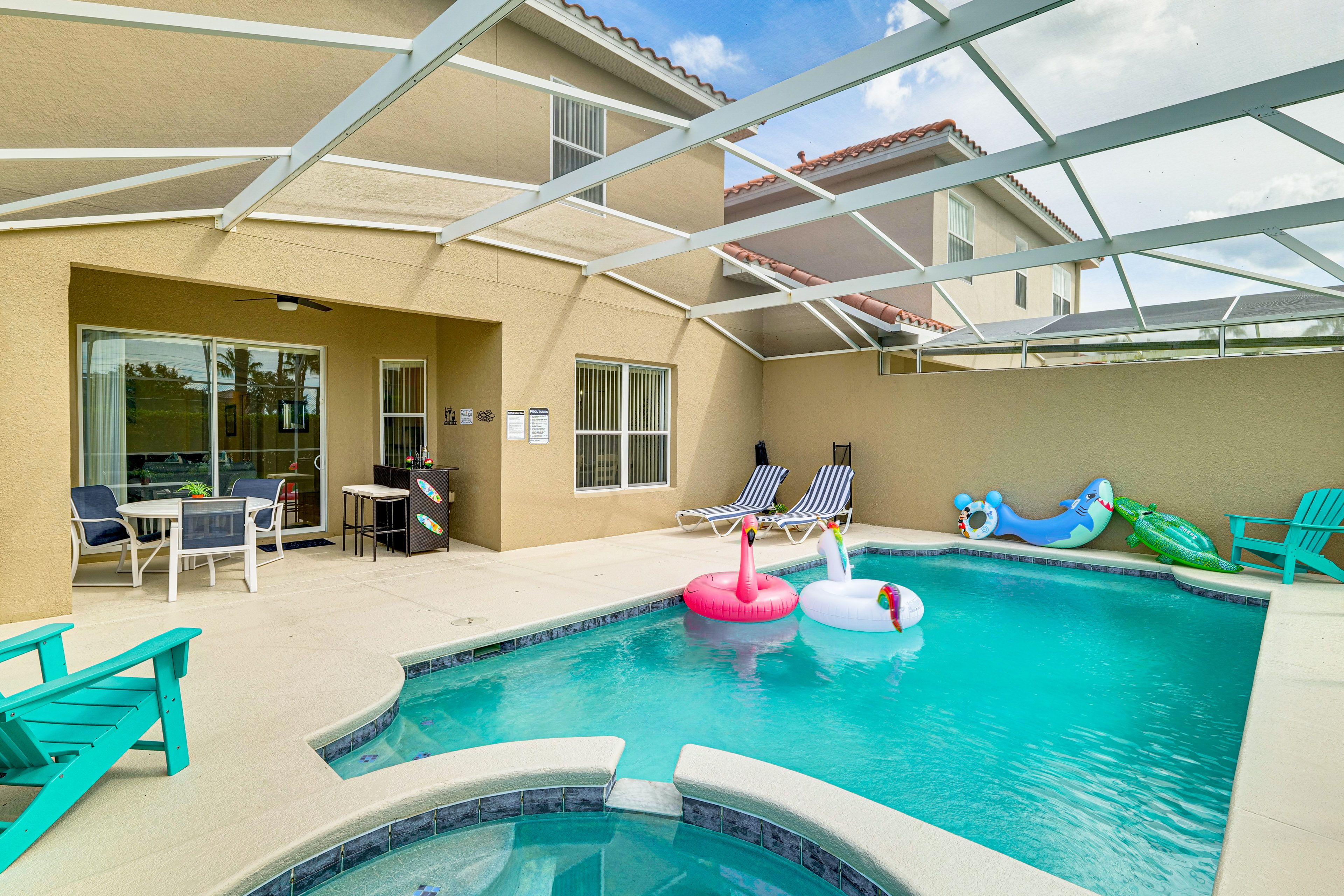 Davenport Vacation Rental | 5BR | 3.5BA | 1 Step Required | 1,982 Sq Ft