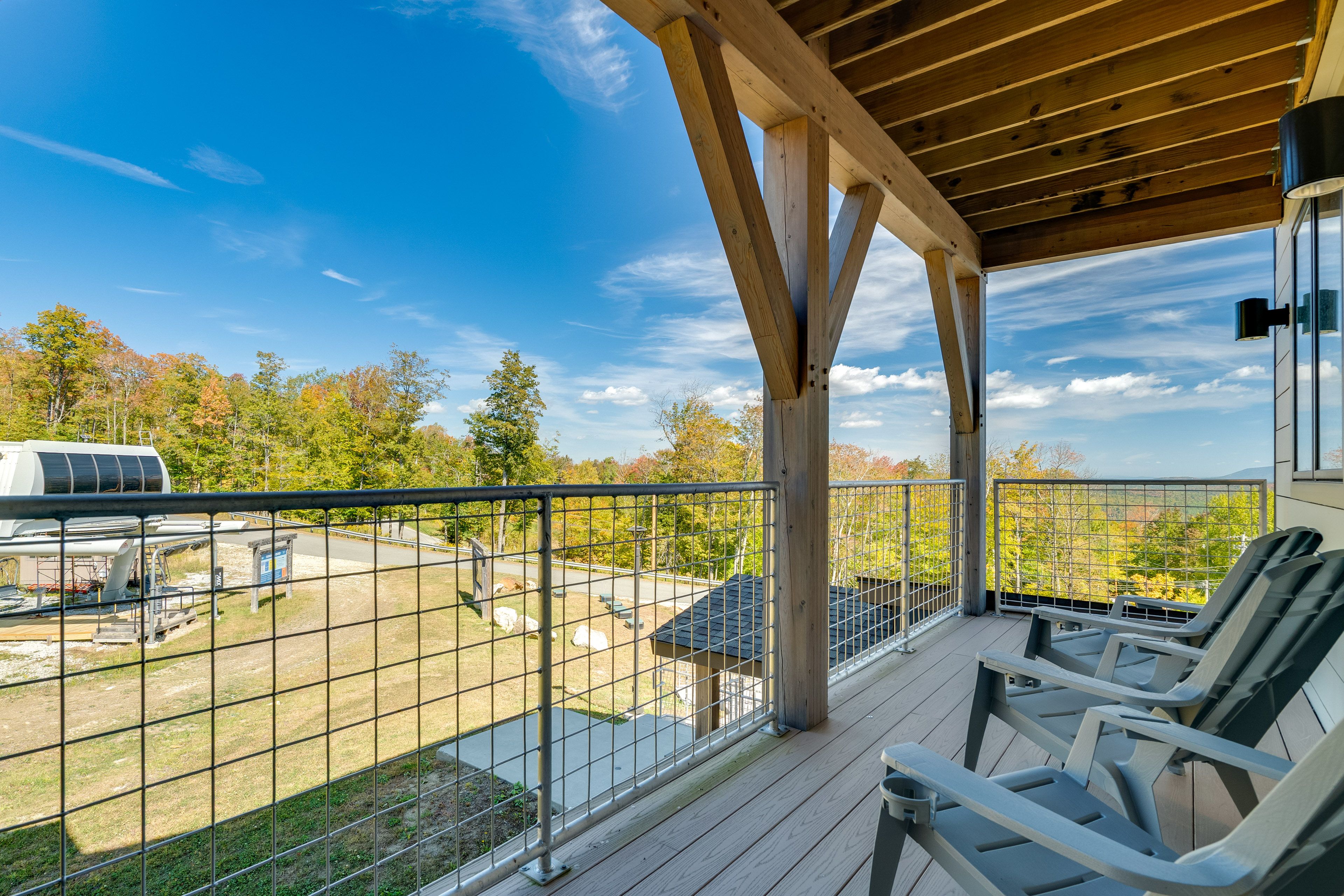Ludlow Vacation Rental | 4BR | 3BA | 2,000 Sq Ft | Stairs to Access