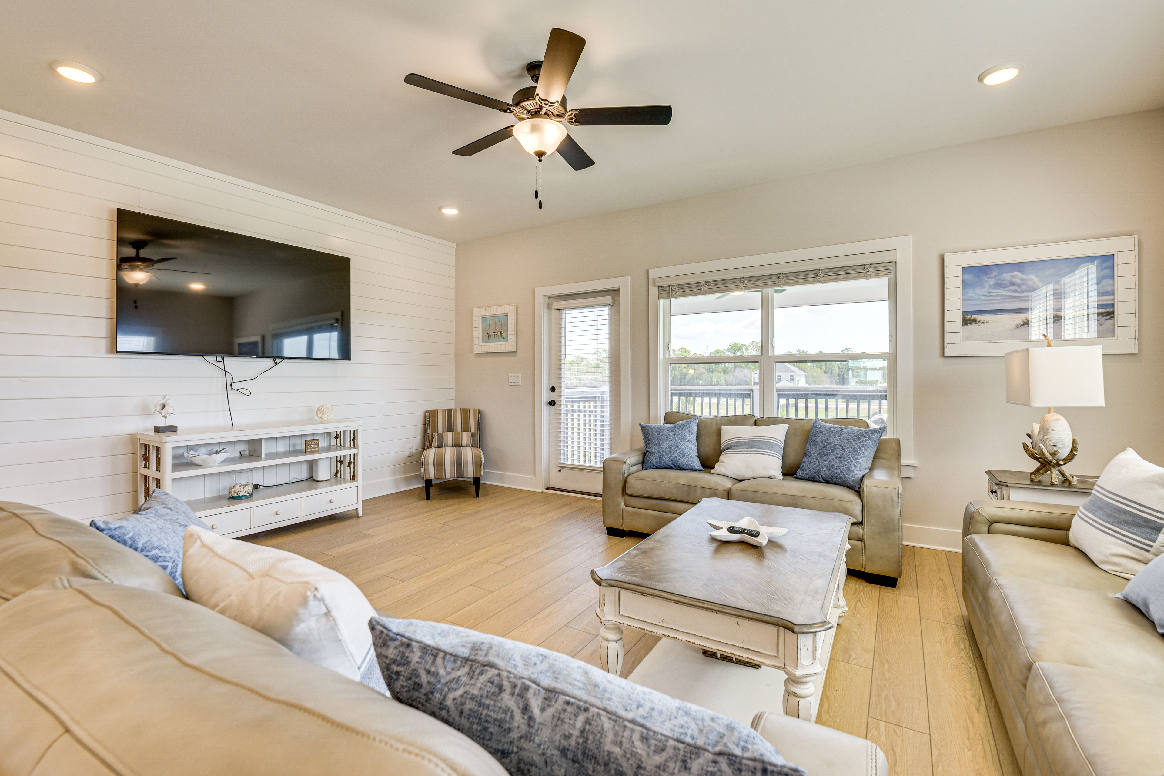 Property Interior | 3-Story Townhome | Free WiFi | Central A/C & Heating