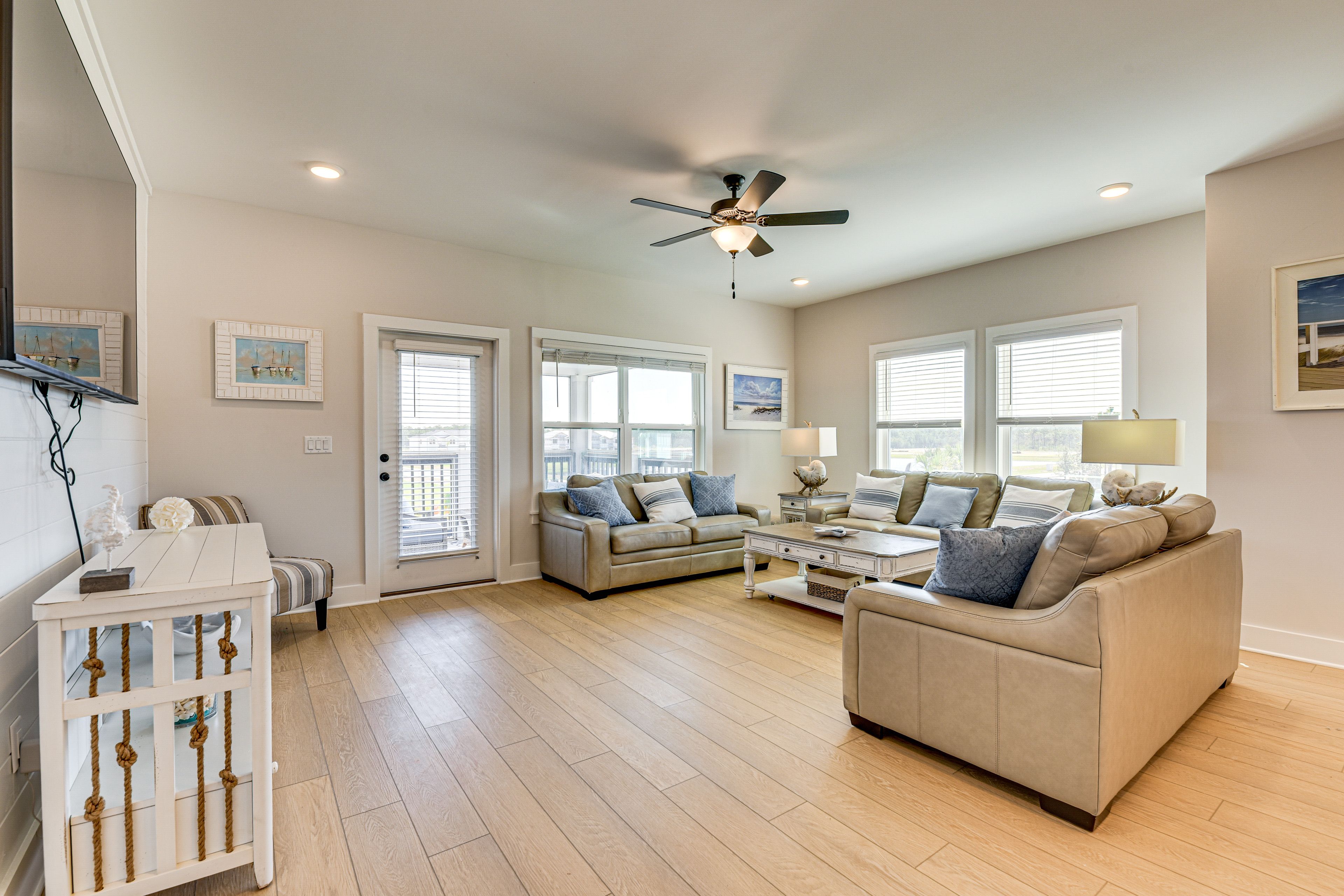 Living Room | 1st Floor | Full Sleeper Sofa