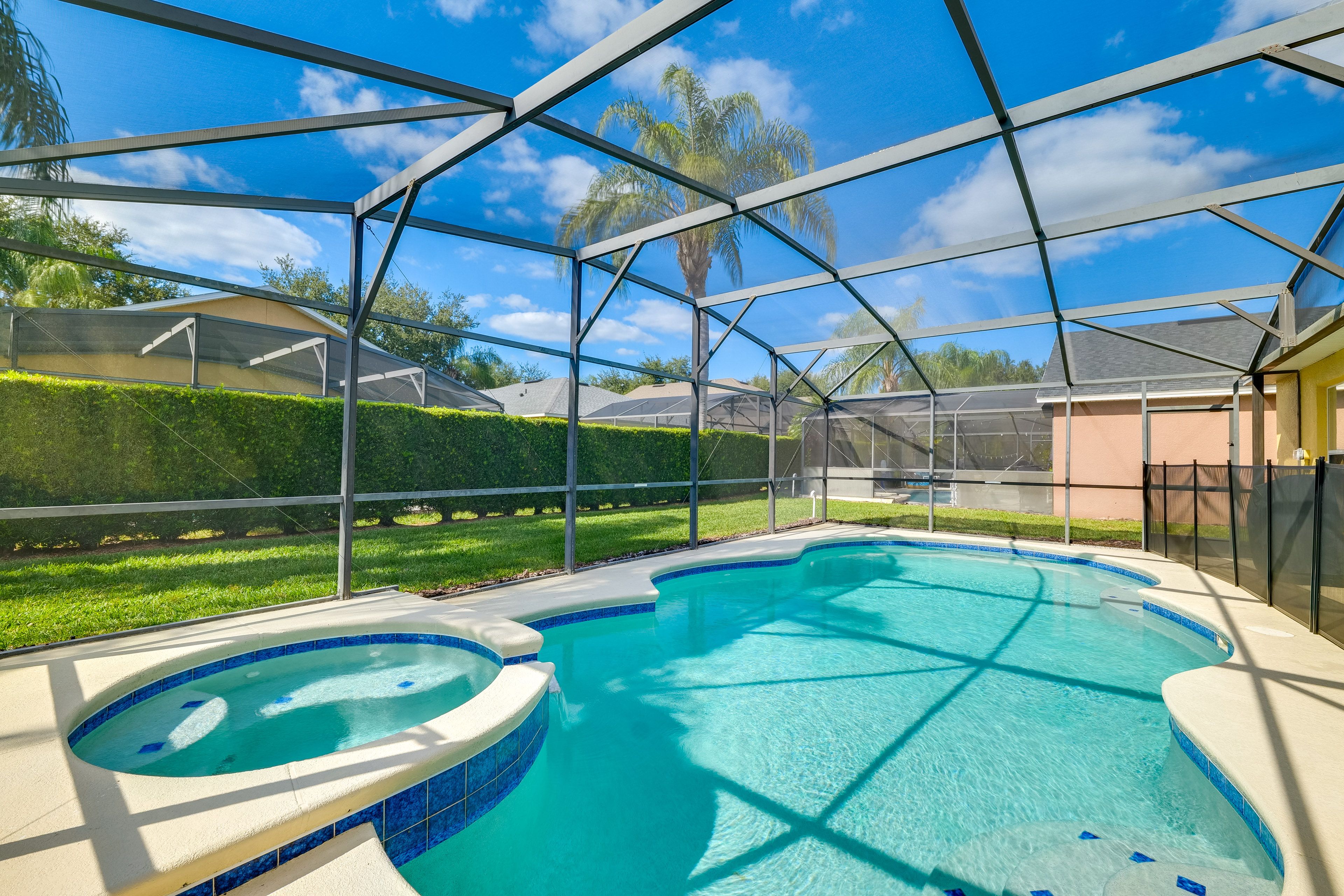 Clermont Vacation Rental | 3BR | 3BA | 1,488 Sq Ft | 1 Step to Access