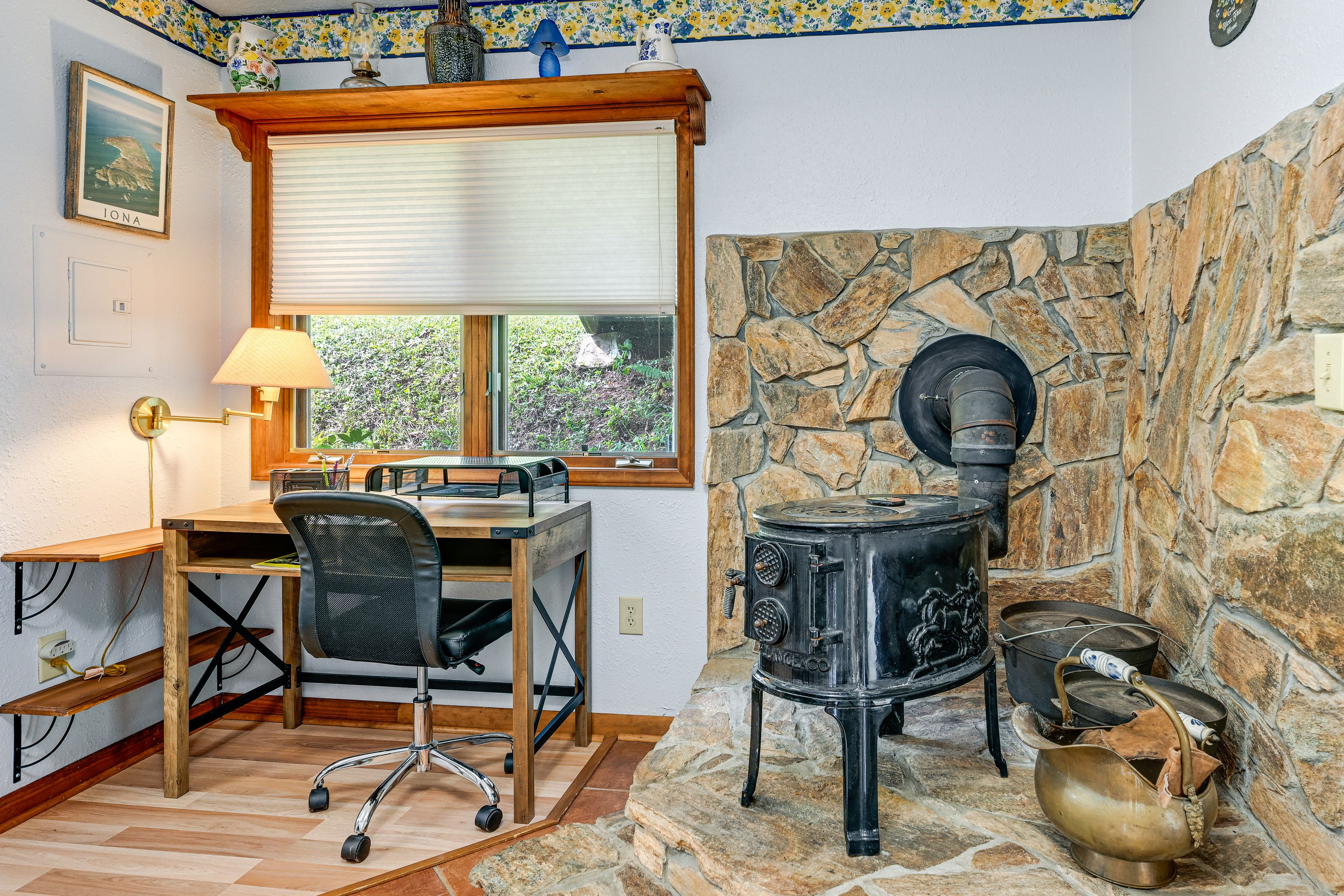 Dedicated Workspace | Wood-Burning Stove