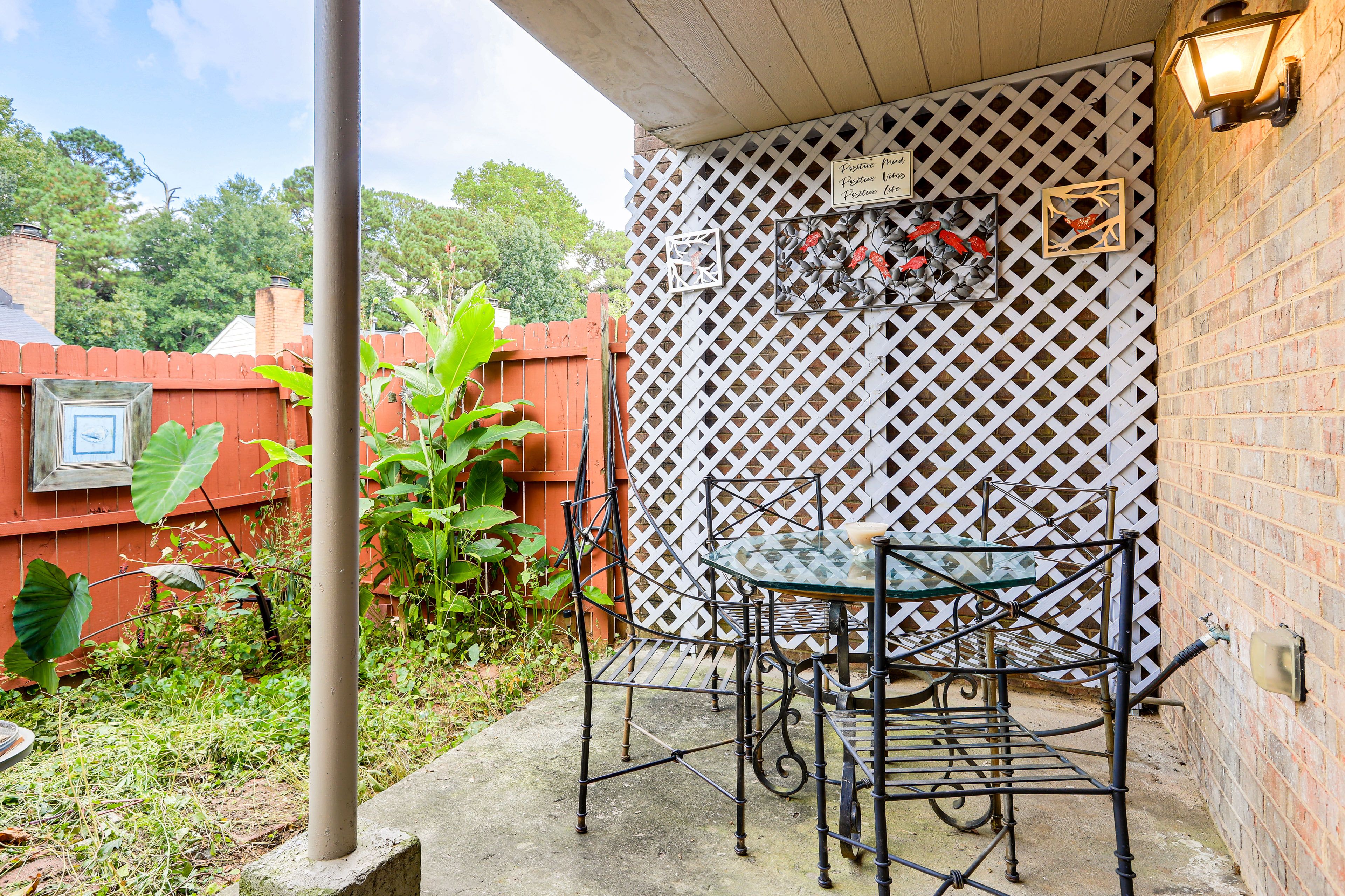 Covered Patio | Fenced Yard