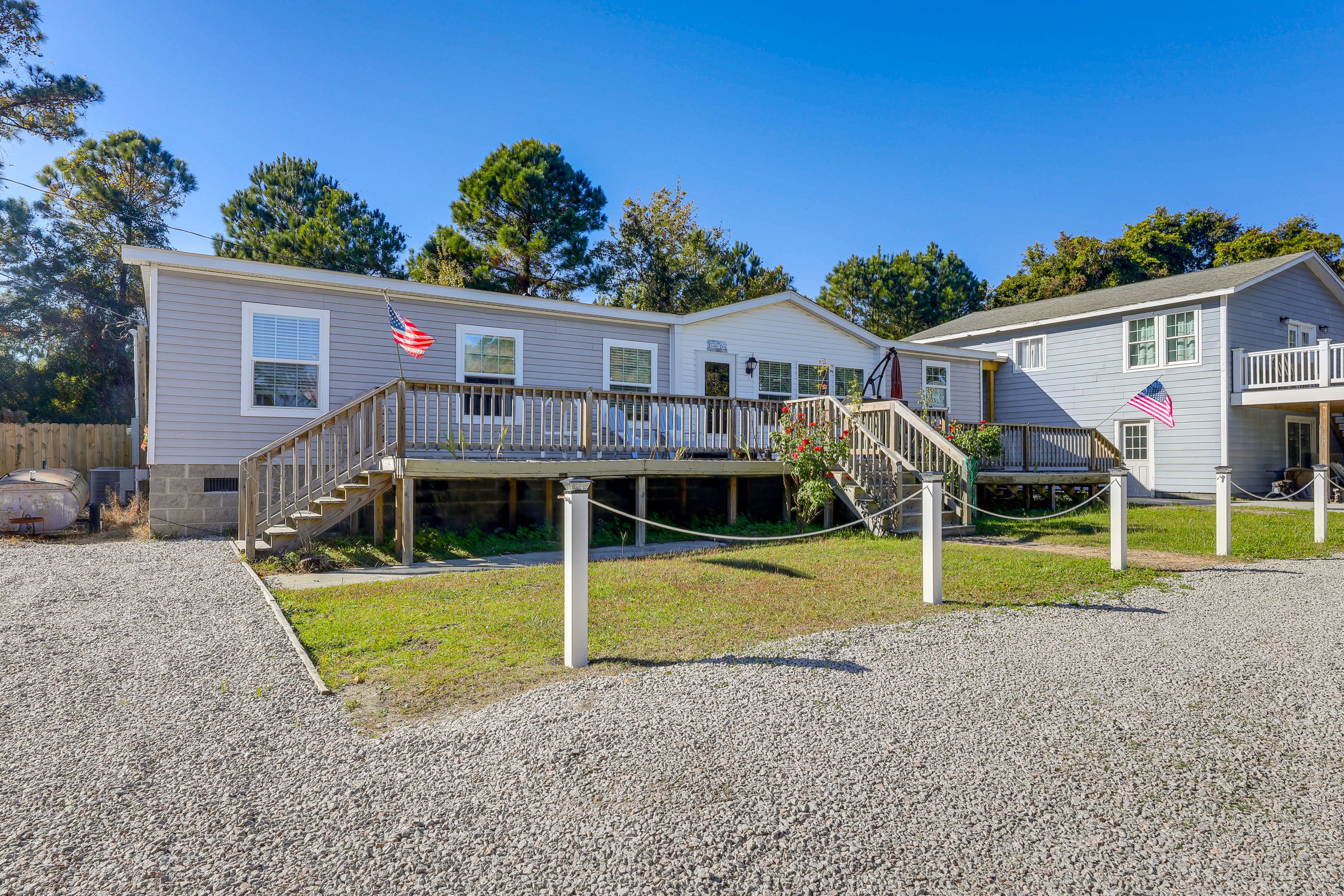 House Exterior | Gravel Driveway (4 Vehicles)