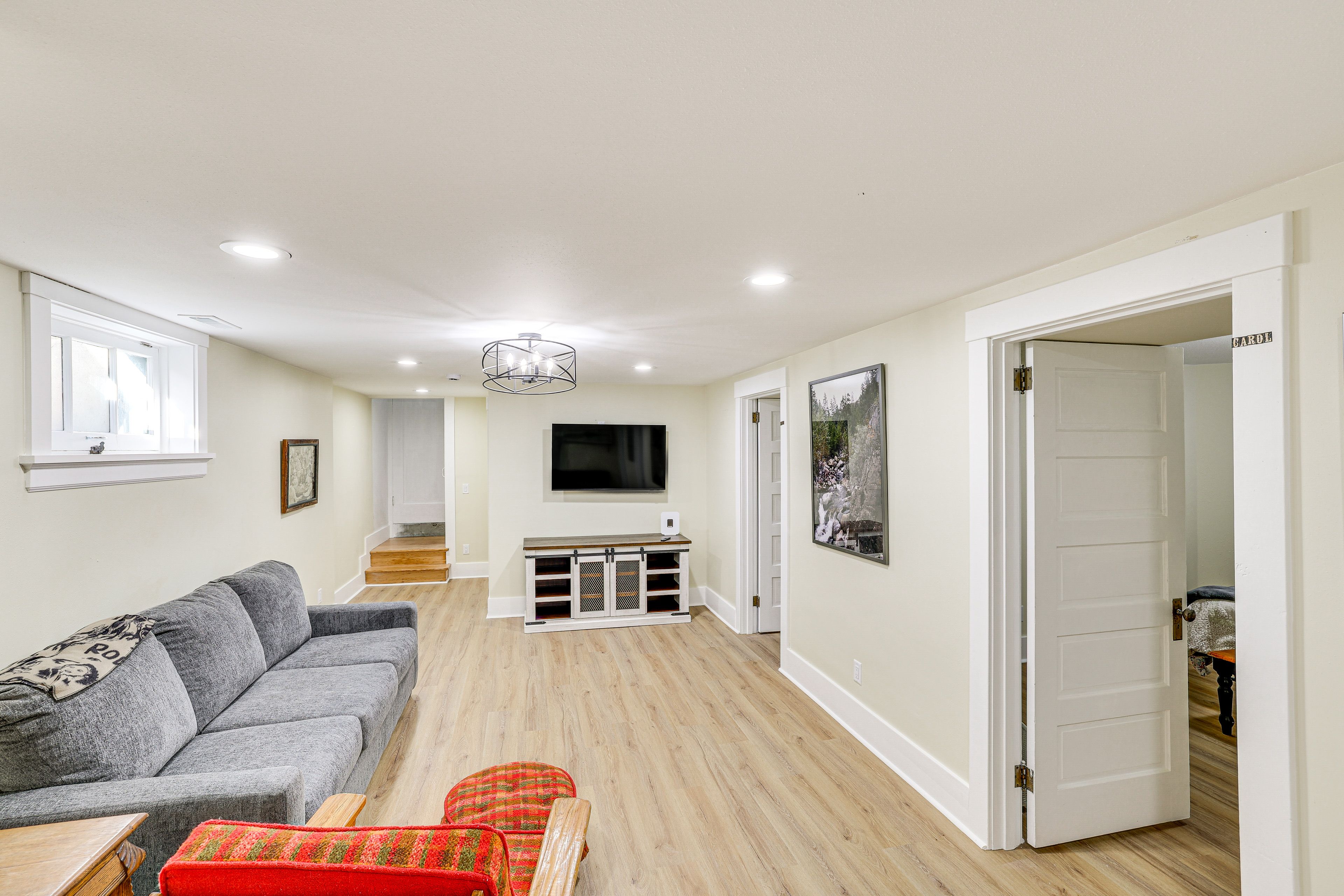 Basement Living Area | Smart TV | Basement Level