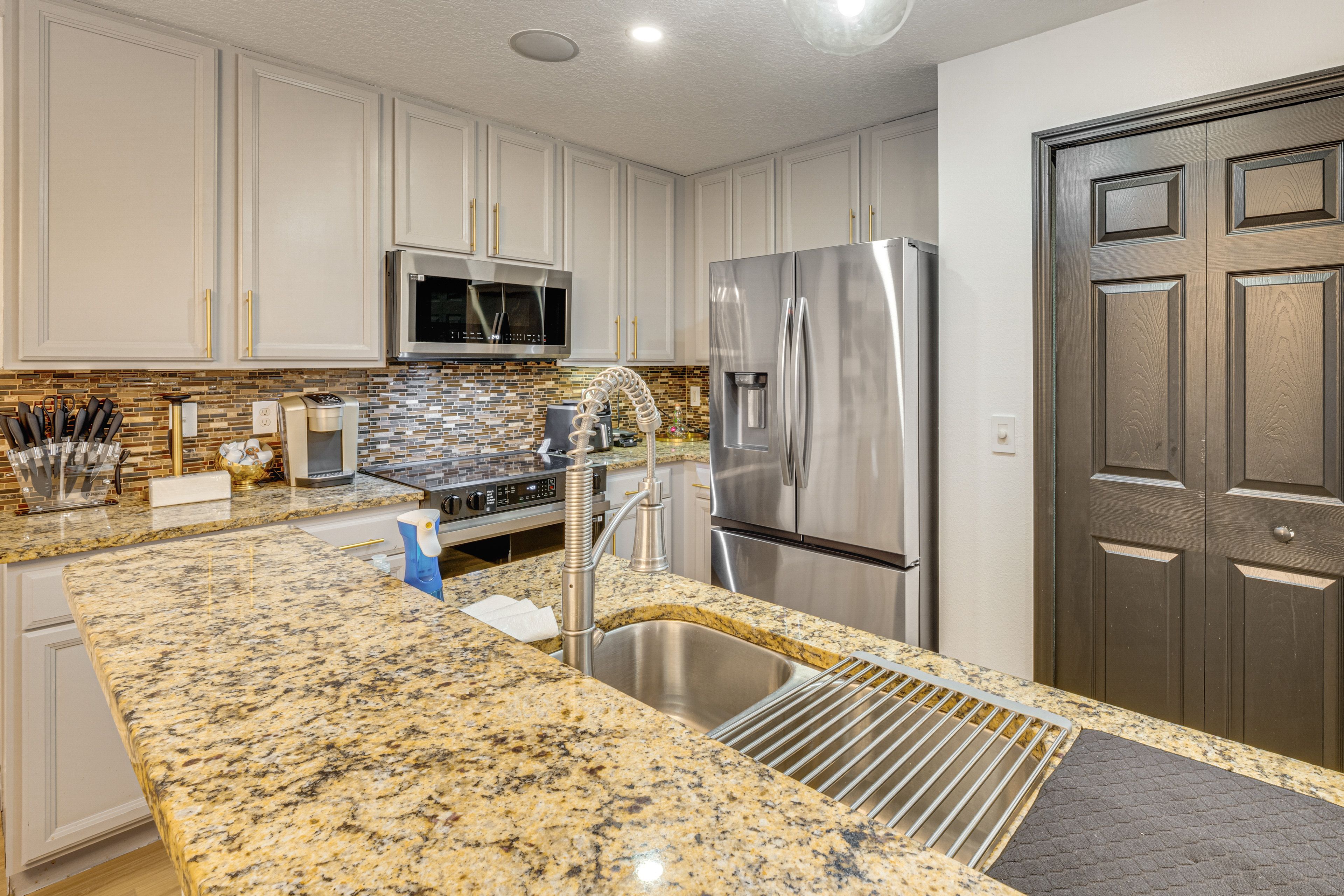 Kitchen | 1st Floor | Keurig Coffee Maker | Air Fryer | Cooking Basics