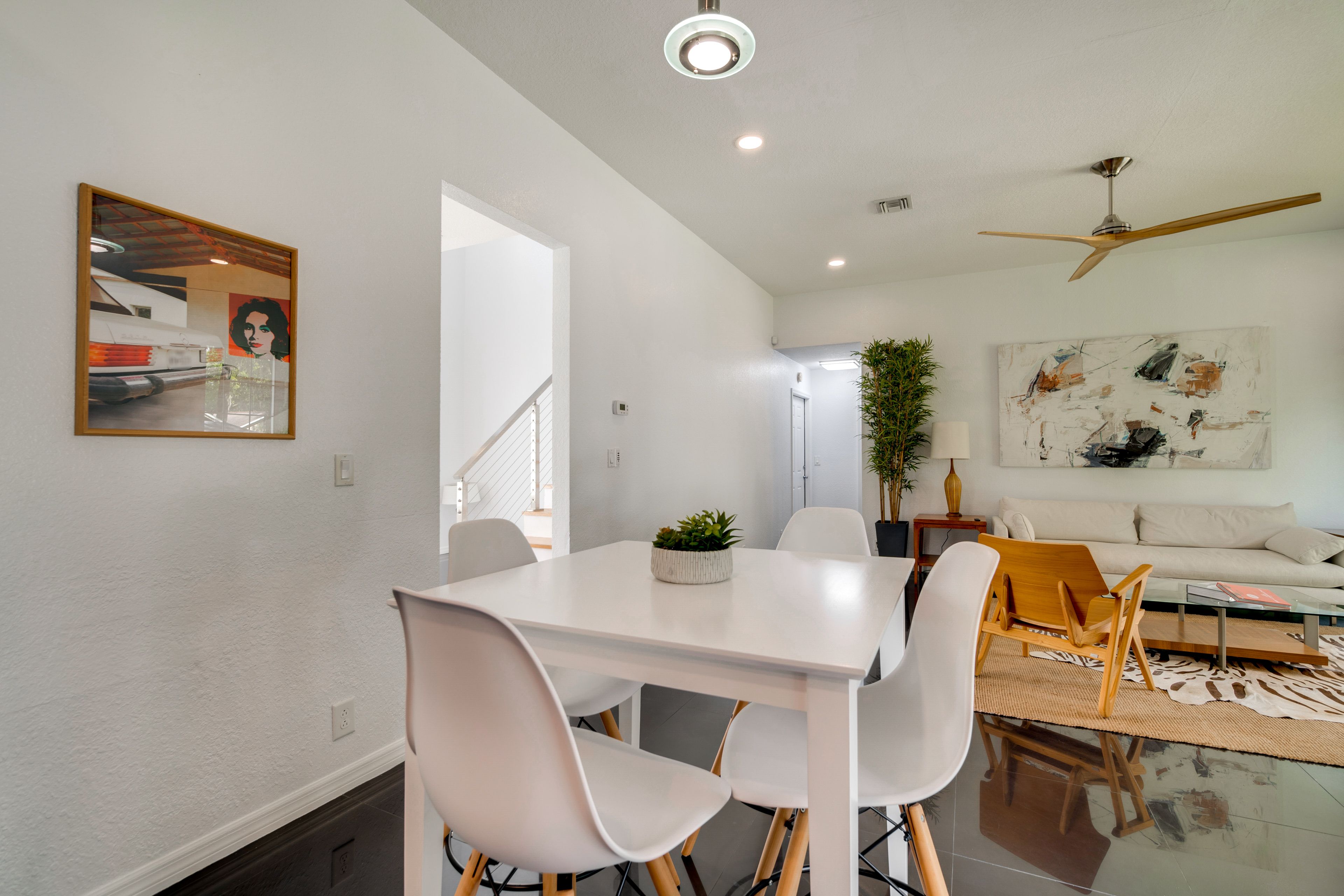 Dining Area | Dishware & Flatware | 1st Floor
