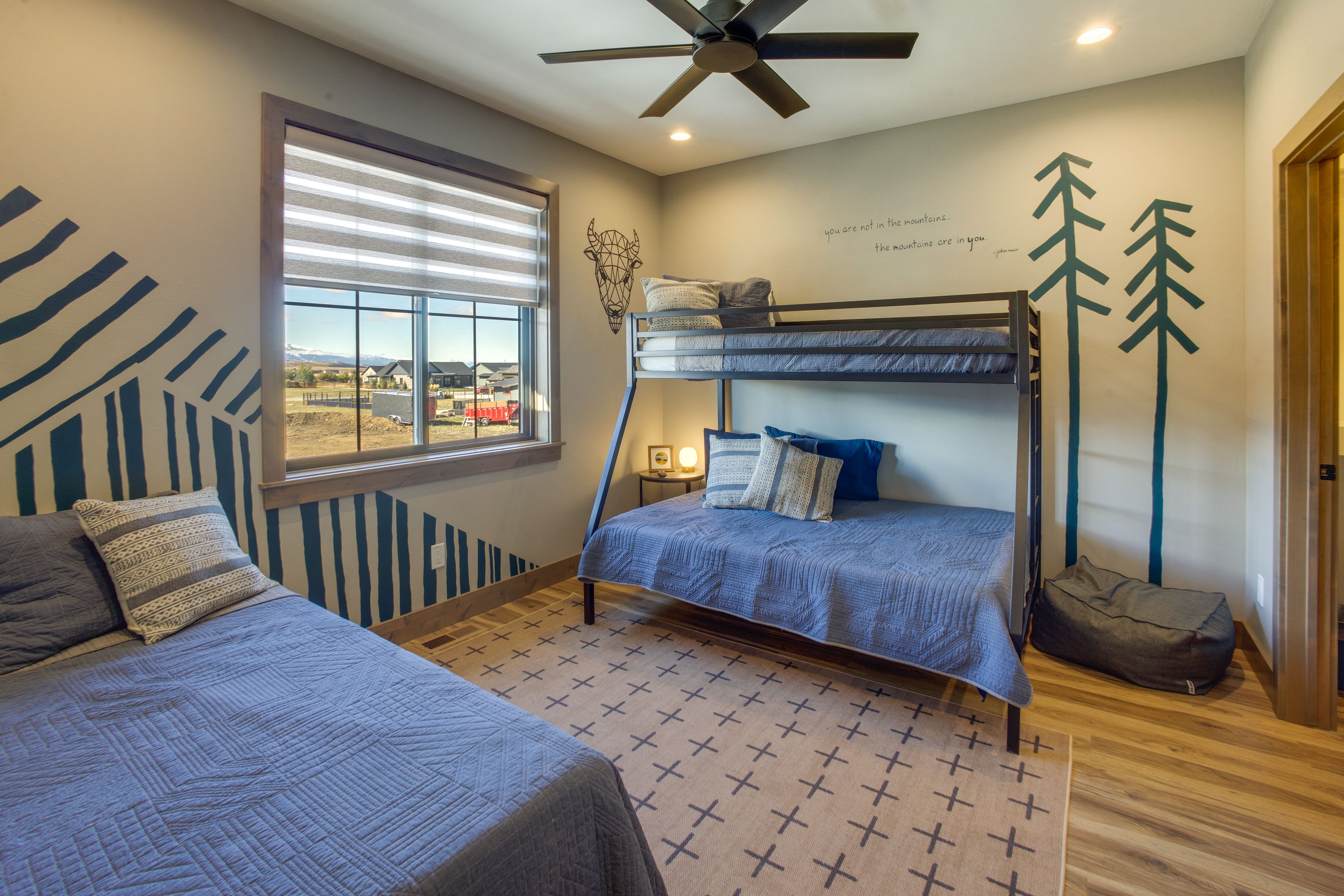 Bedroom 4 | 2nd Floor | Twin/Full Bunk Bed | Twin Bed | Smart TV
