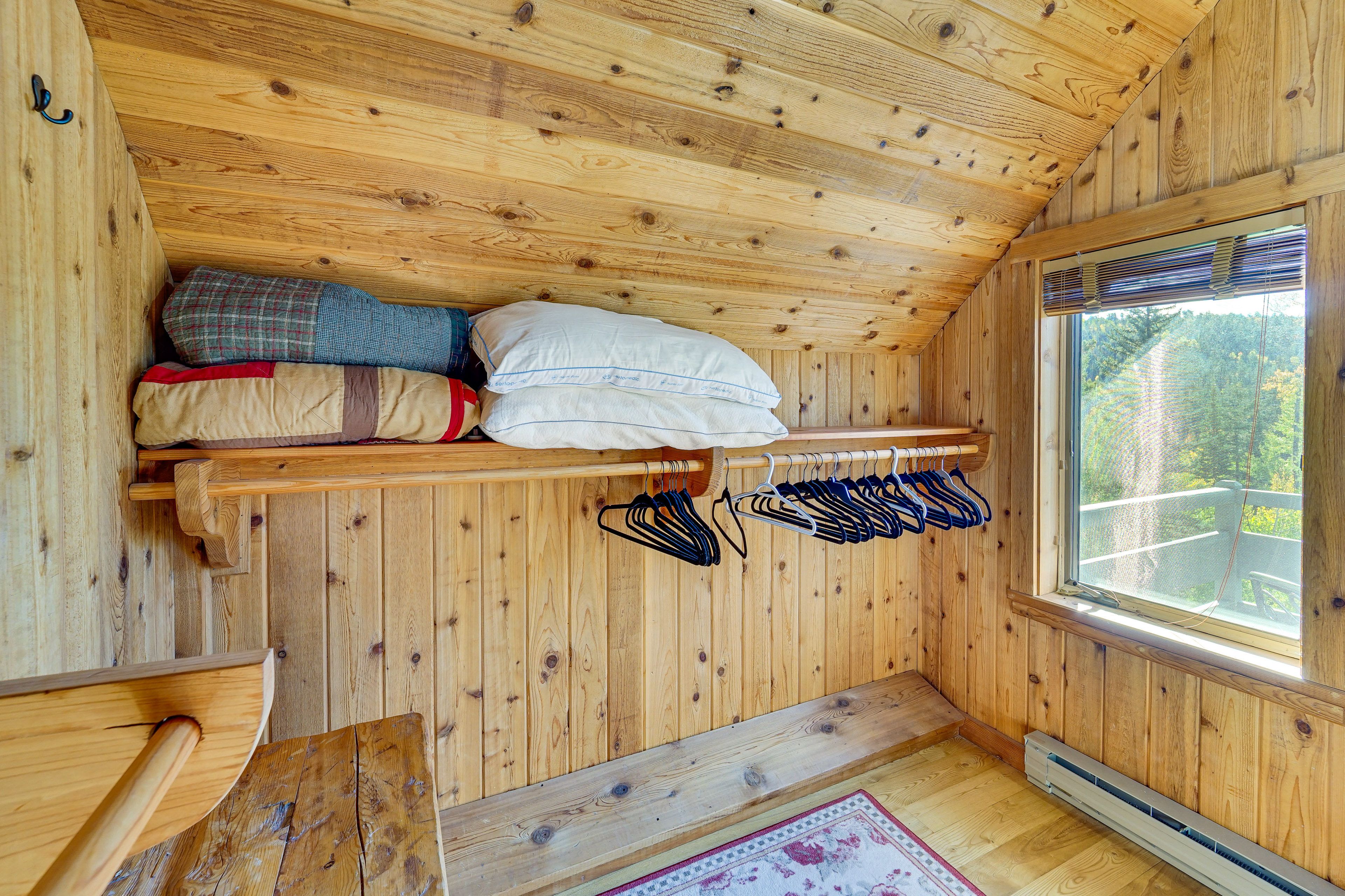 Walk-In Closet | 2nd Floor | Linens Provided