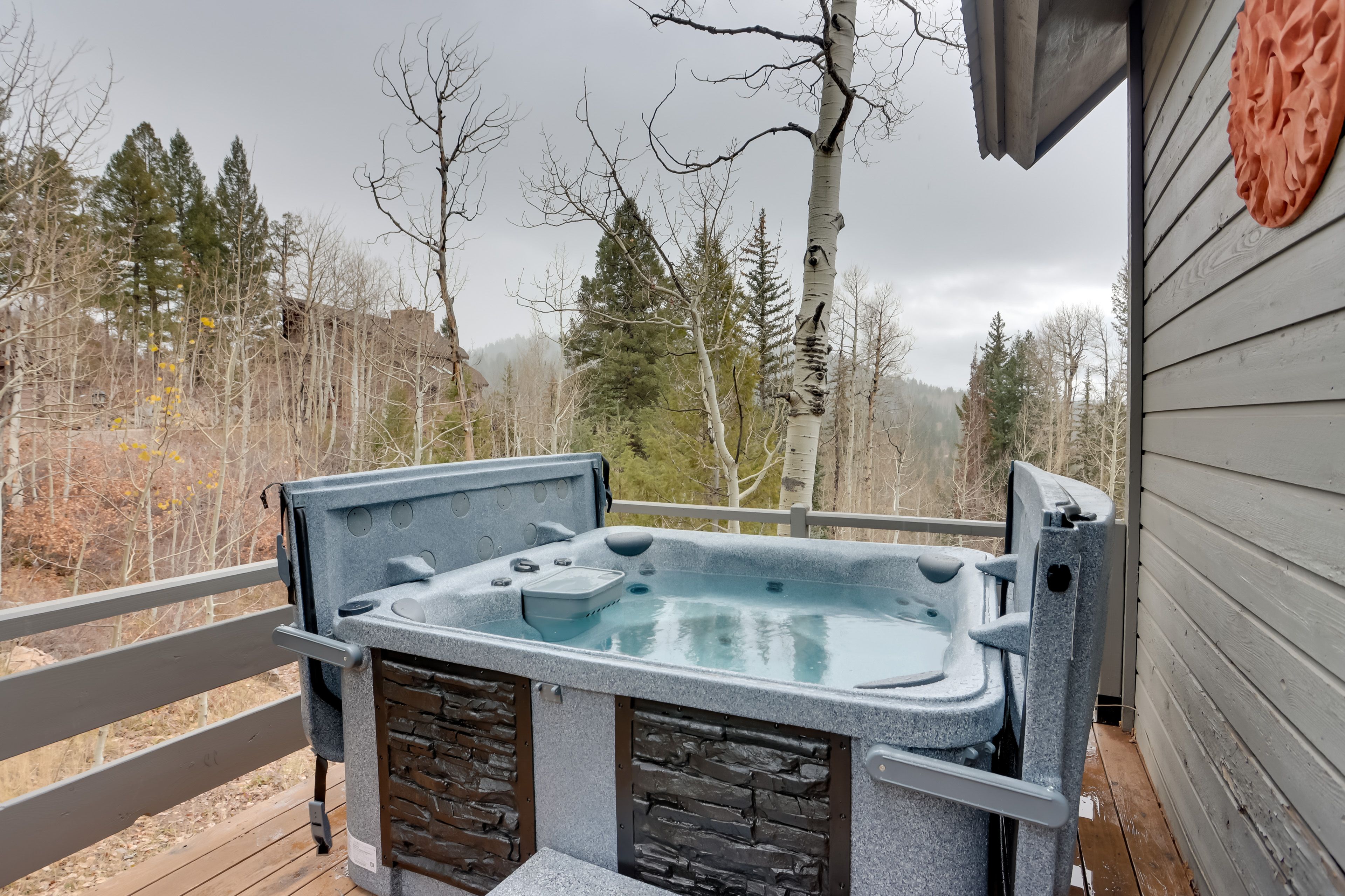 Furnished Deck | Private Hot Tub