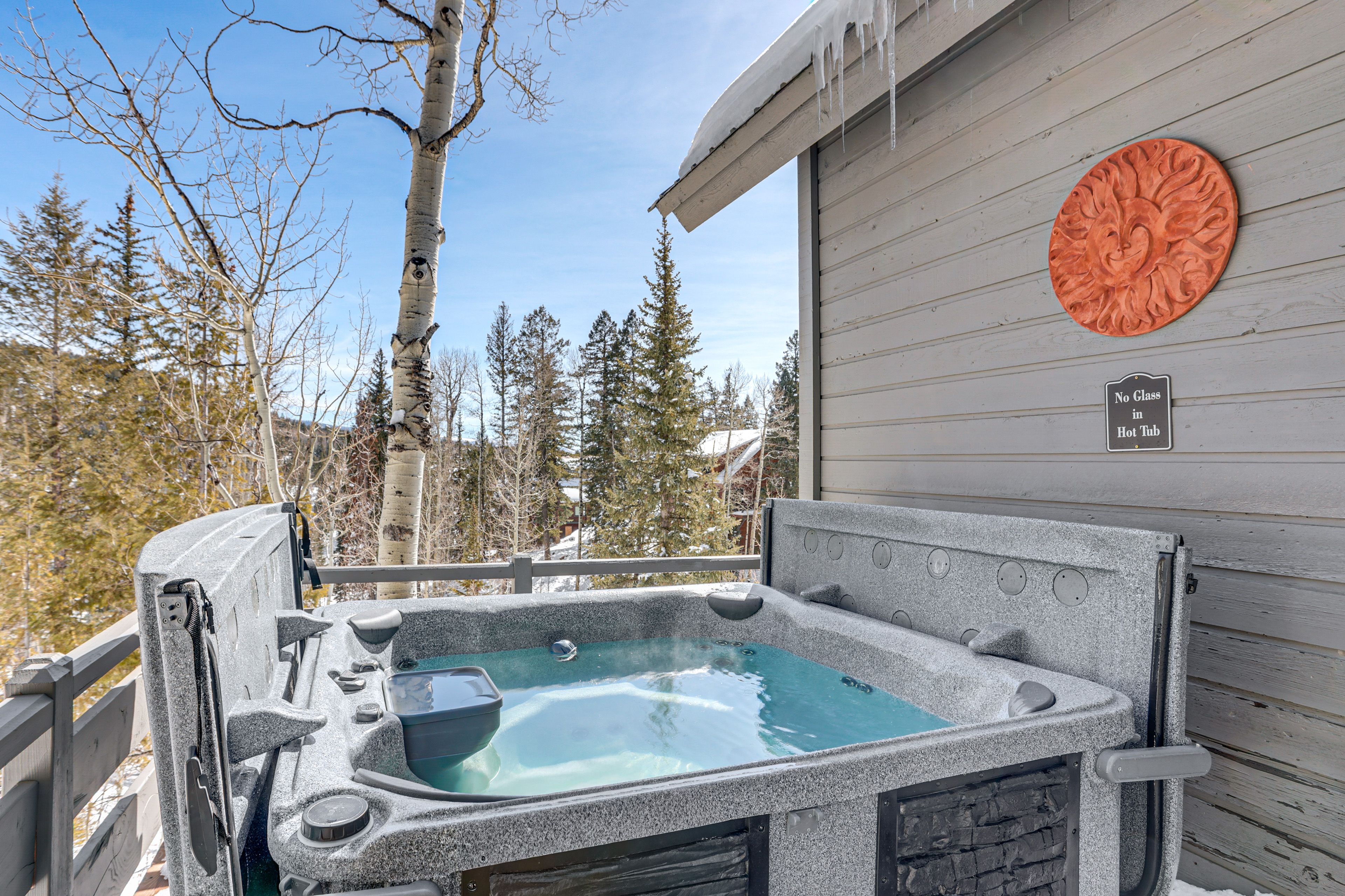 Furnished Deck | Private Hot Tub