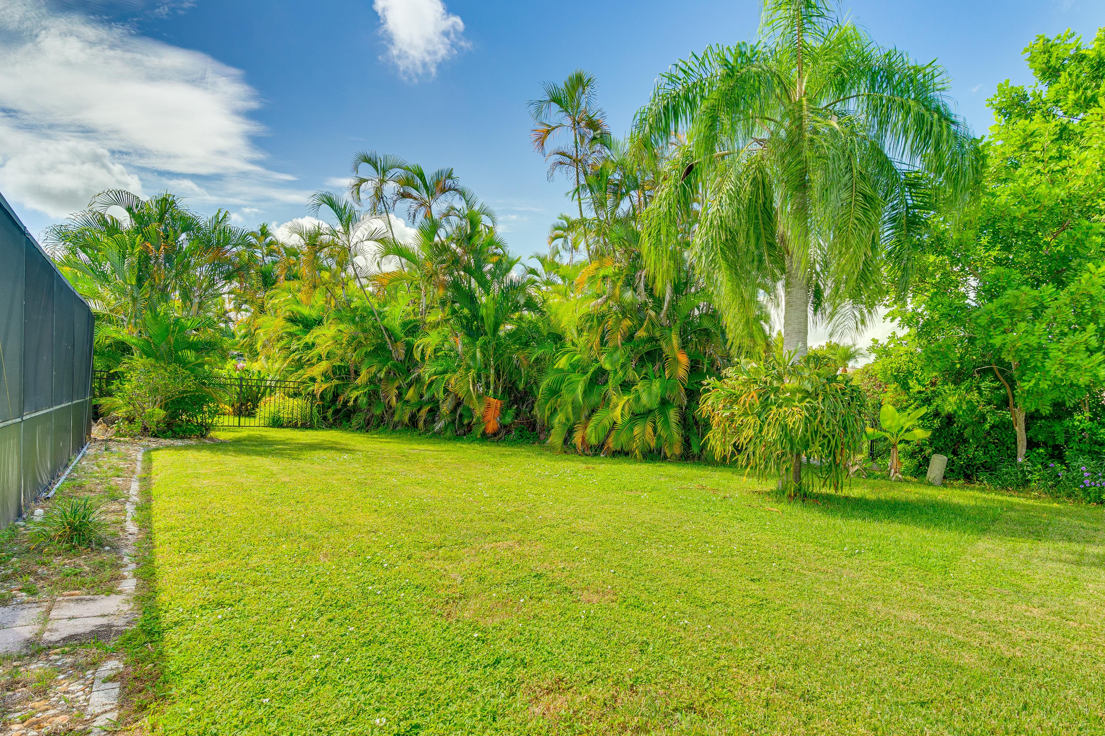 Private Backyard Area