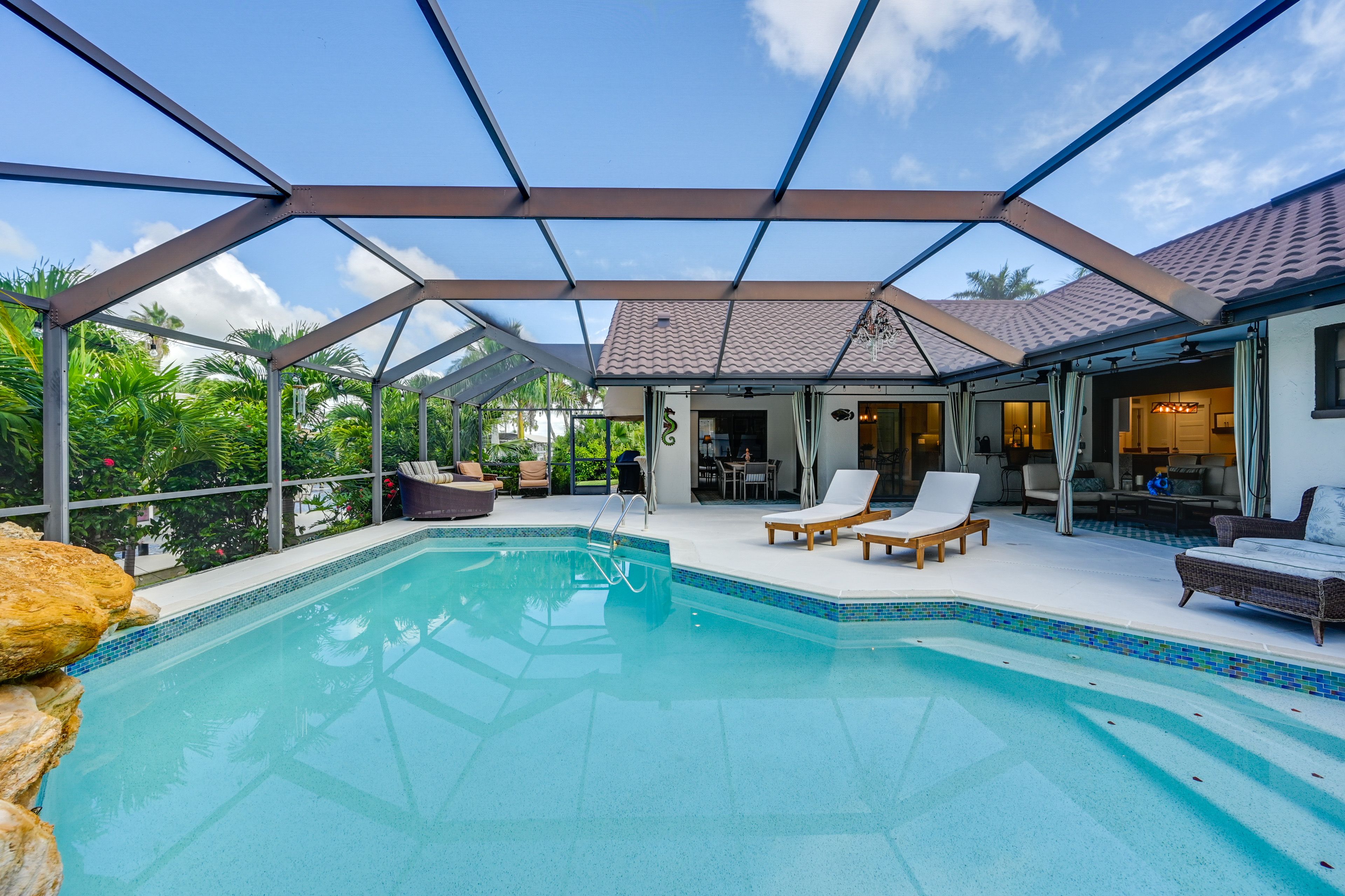 Cape Coral Vacation Rental | 3BR | 2BA | 2 Steps to Enter | 1,910 Sq Ft