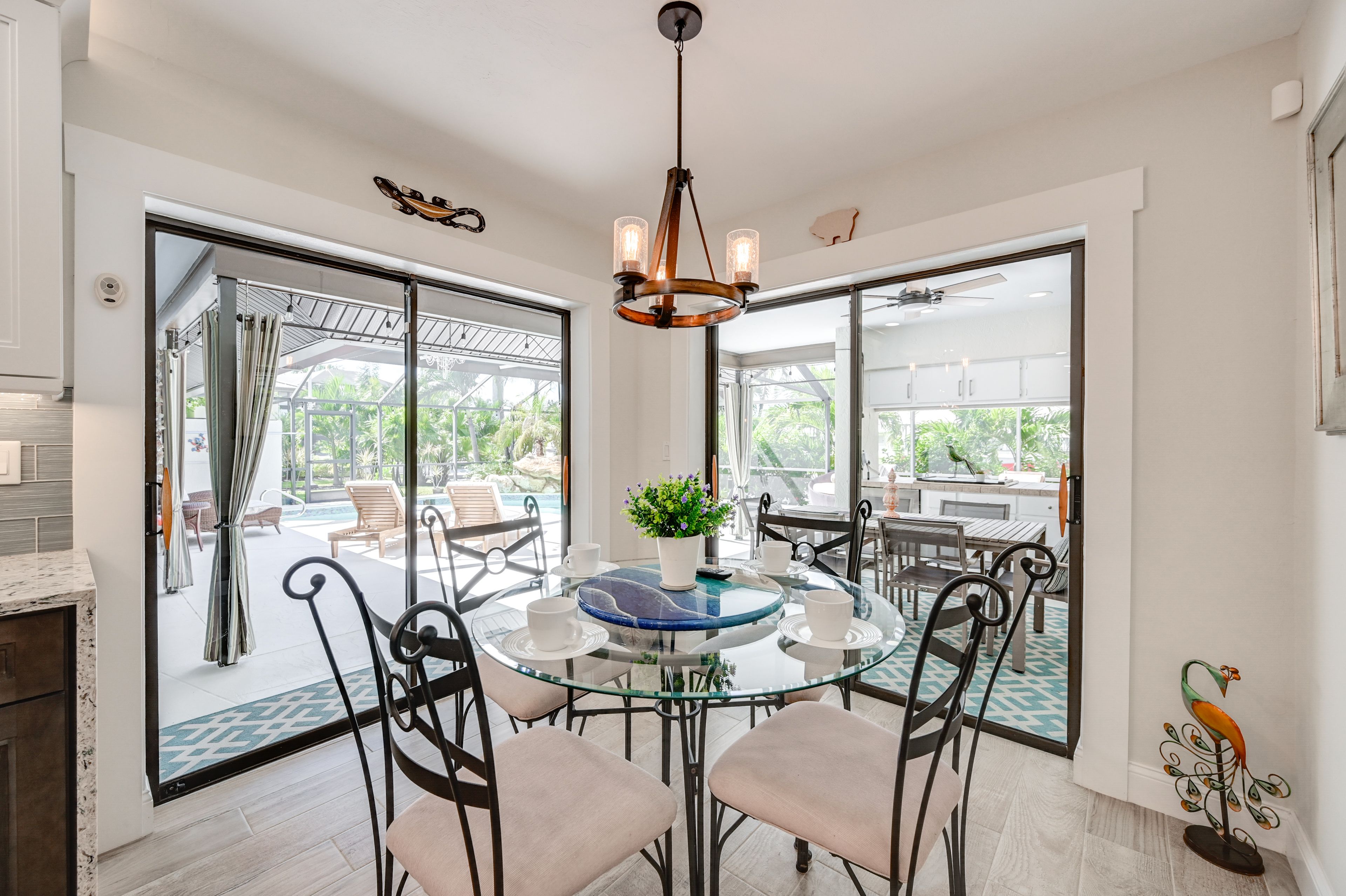Breakfast Nook | Patio Access