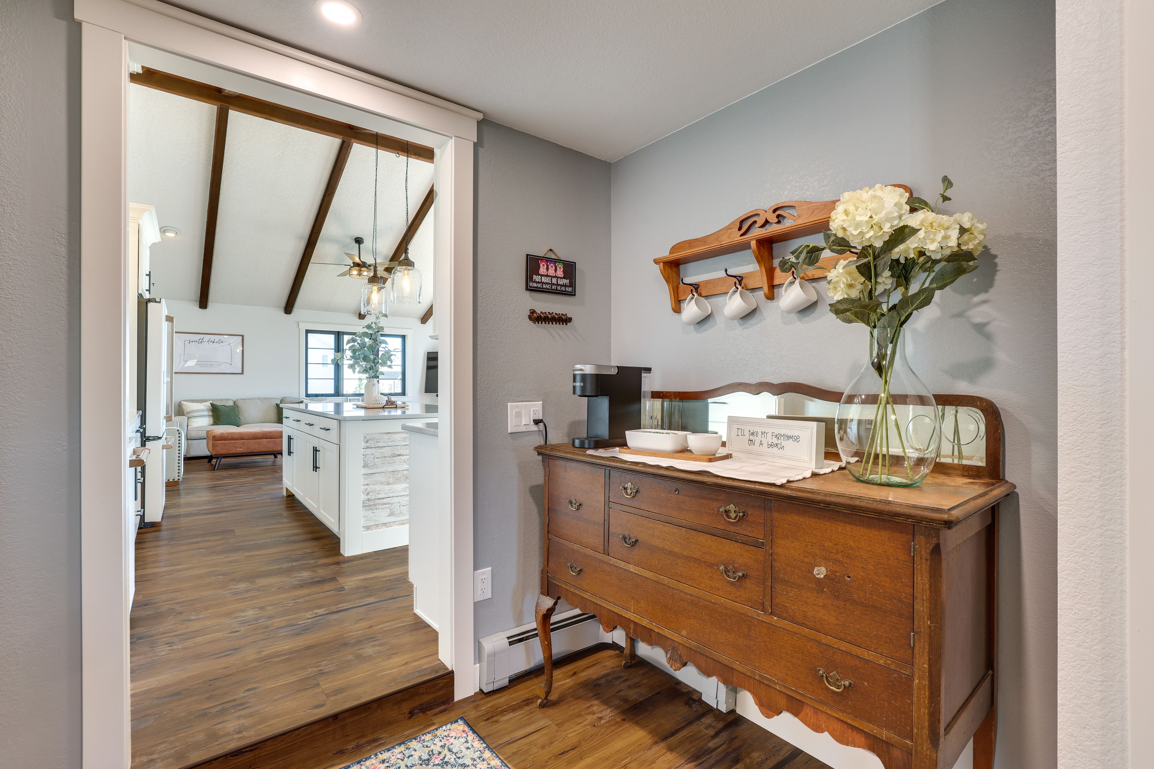 Coffee Bar | Keurig Coffee Maker | Main Floor