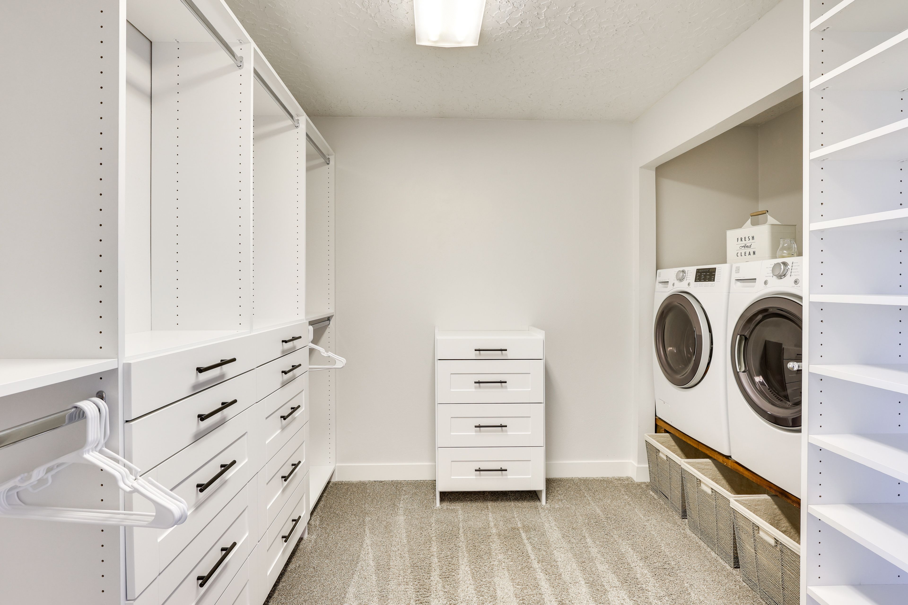 Walk-In Closet | Washer & Dryer | Main Floor