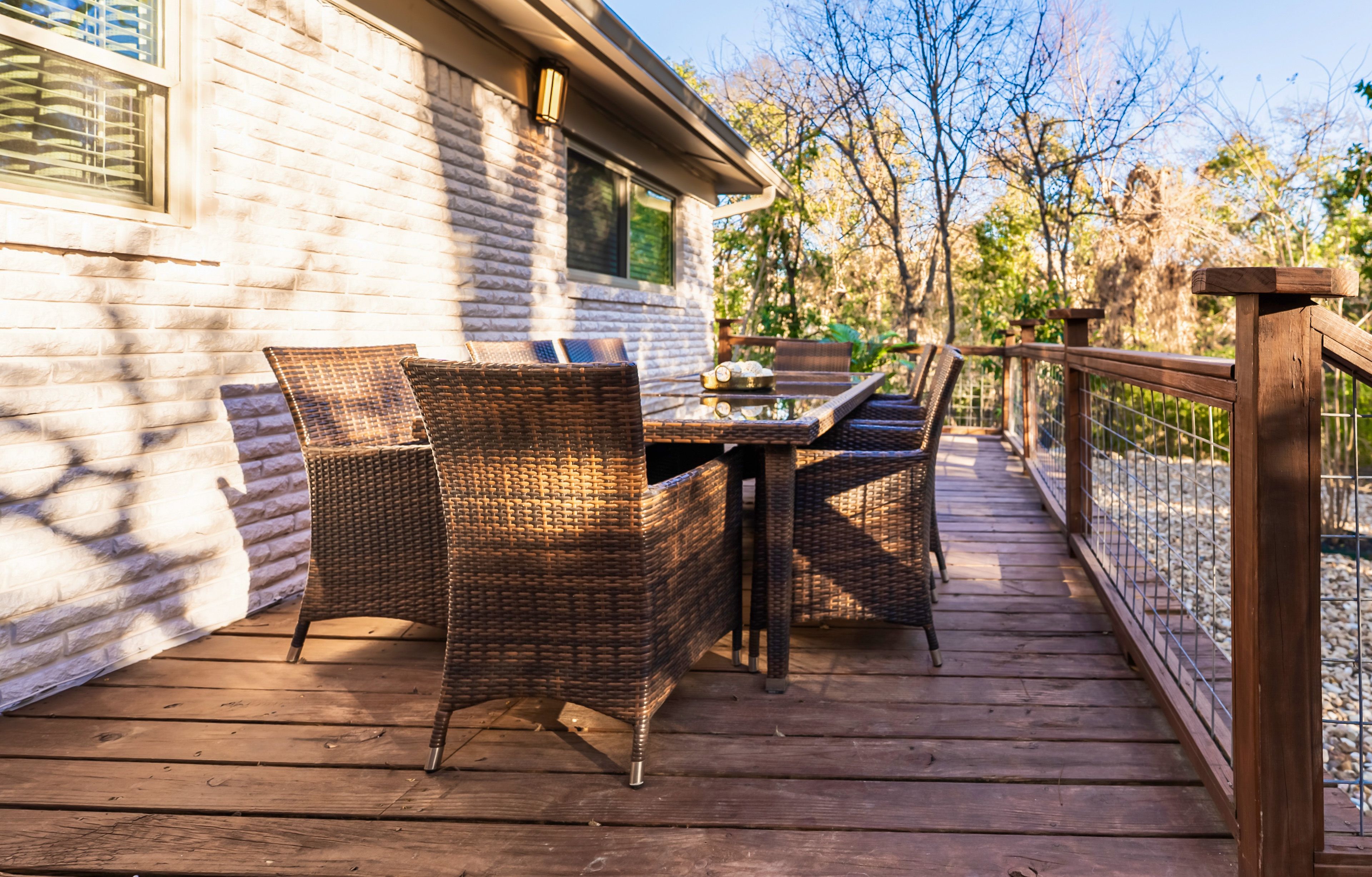 Furnished Deck | Outdoor Dining | Grill