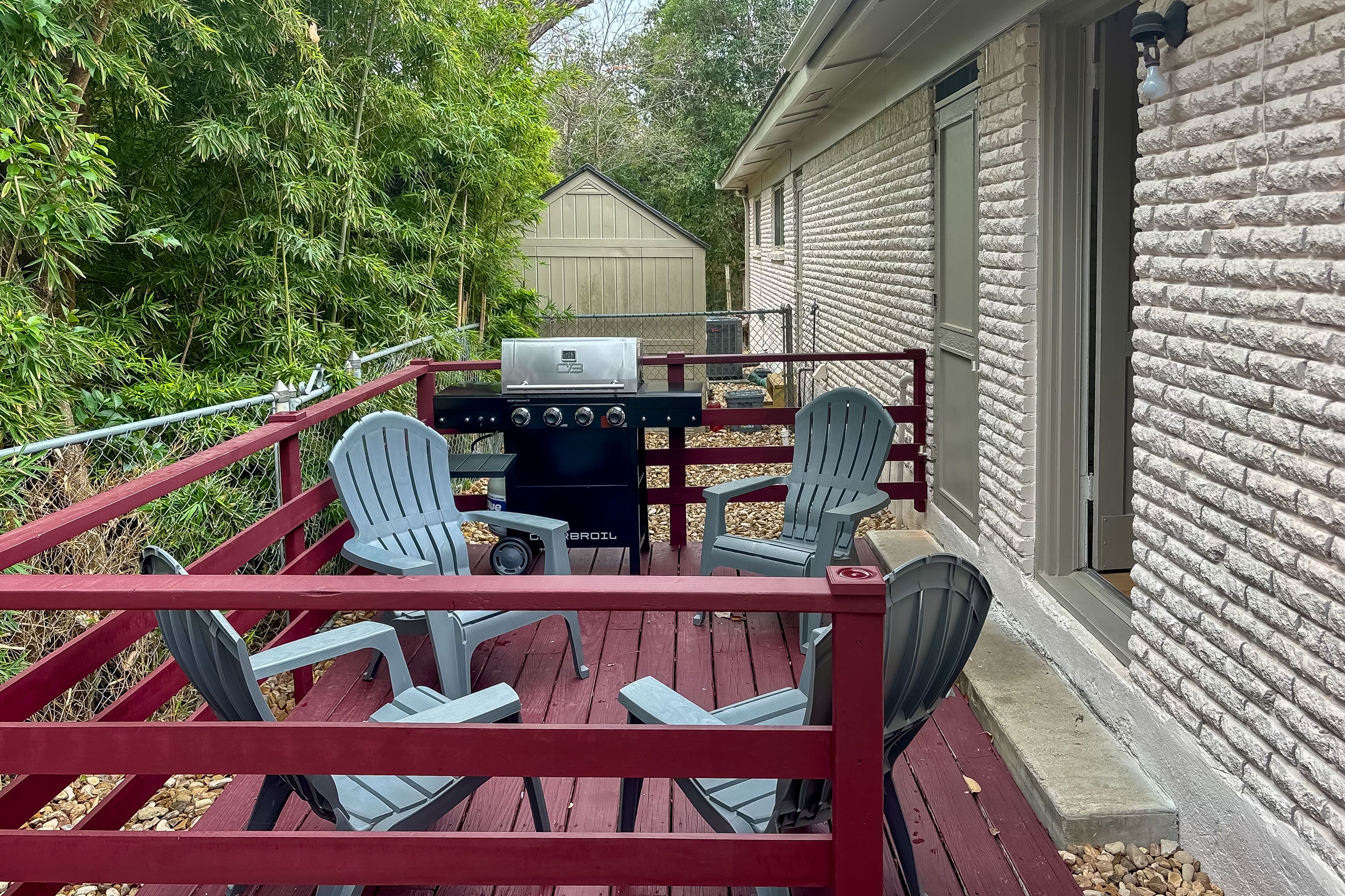 Private Patio | Grill | Next to Waller Creek