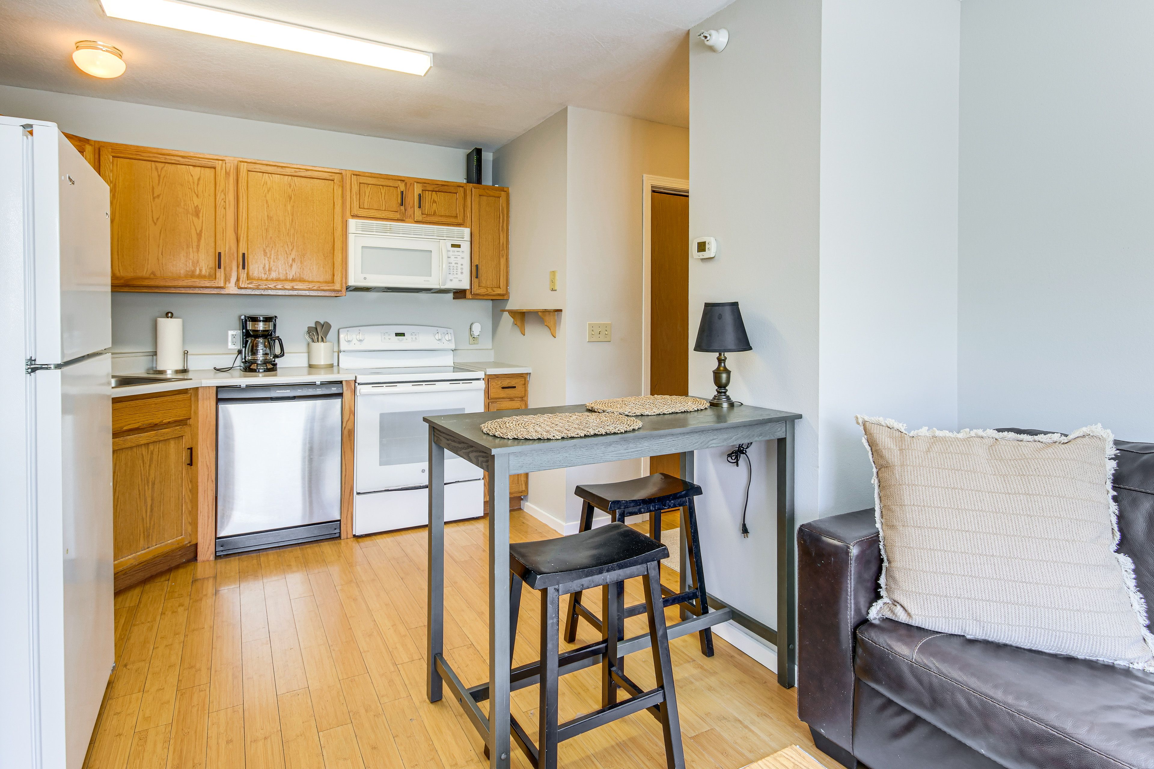 Dining Area | Kitchen | Refrigerator | Dishwasher