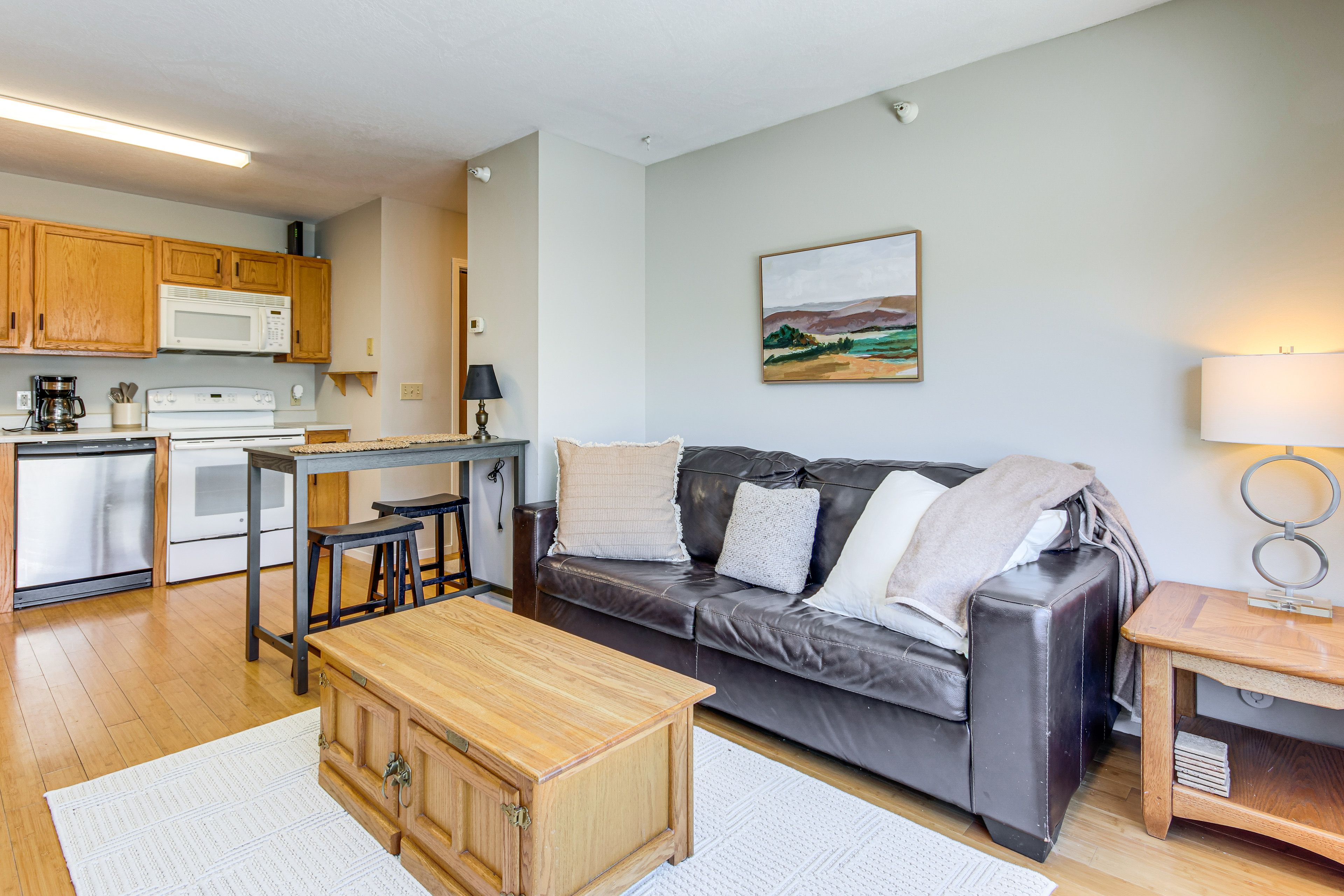 Big Sky Vacation Rental | 1BR | 1BA | 650 Sq Ft | Steps Required