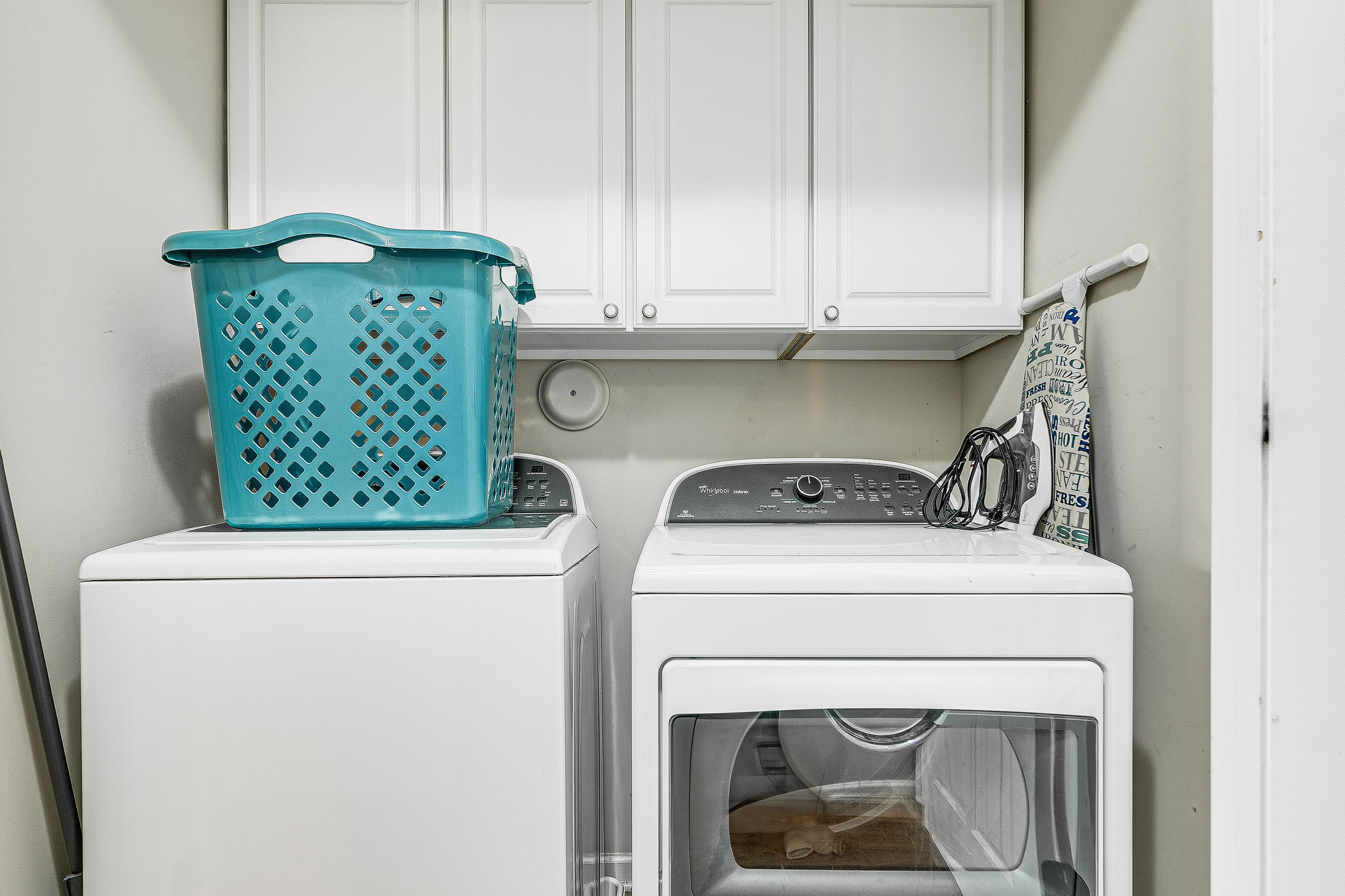 Laundry Room | Detergent | Iron & Board | 1st Floor