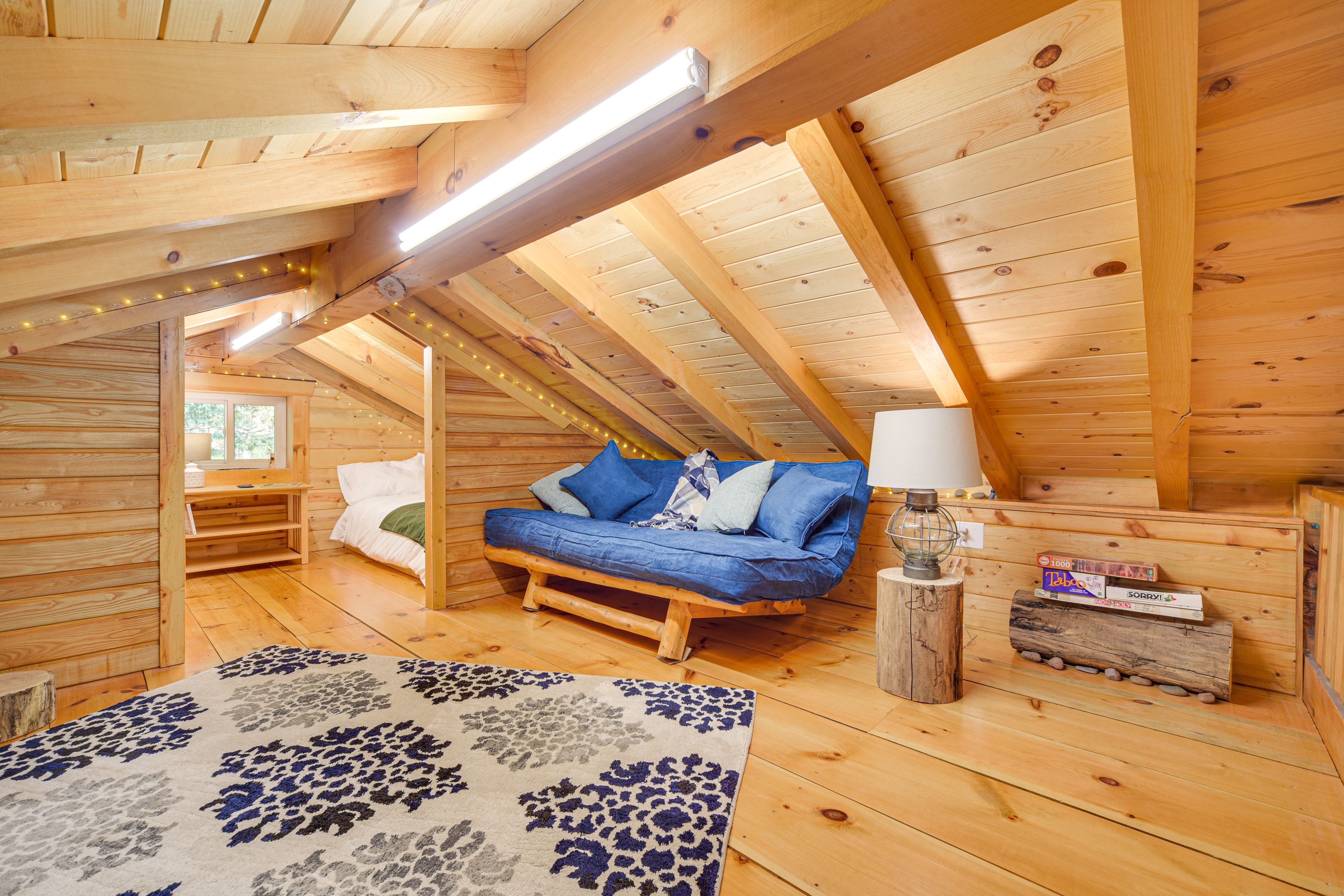 Loft | 2nd Floor | Futon | 2 Full Beds