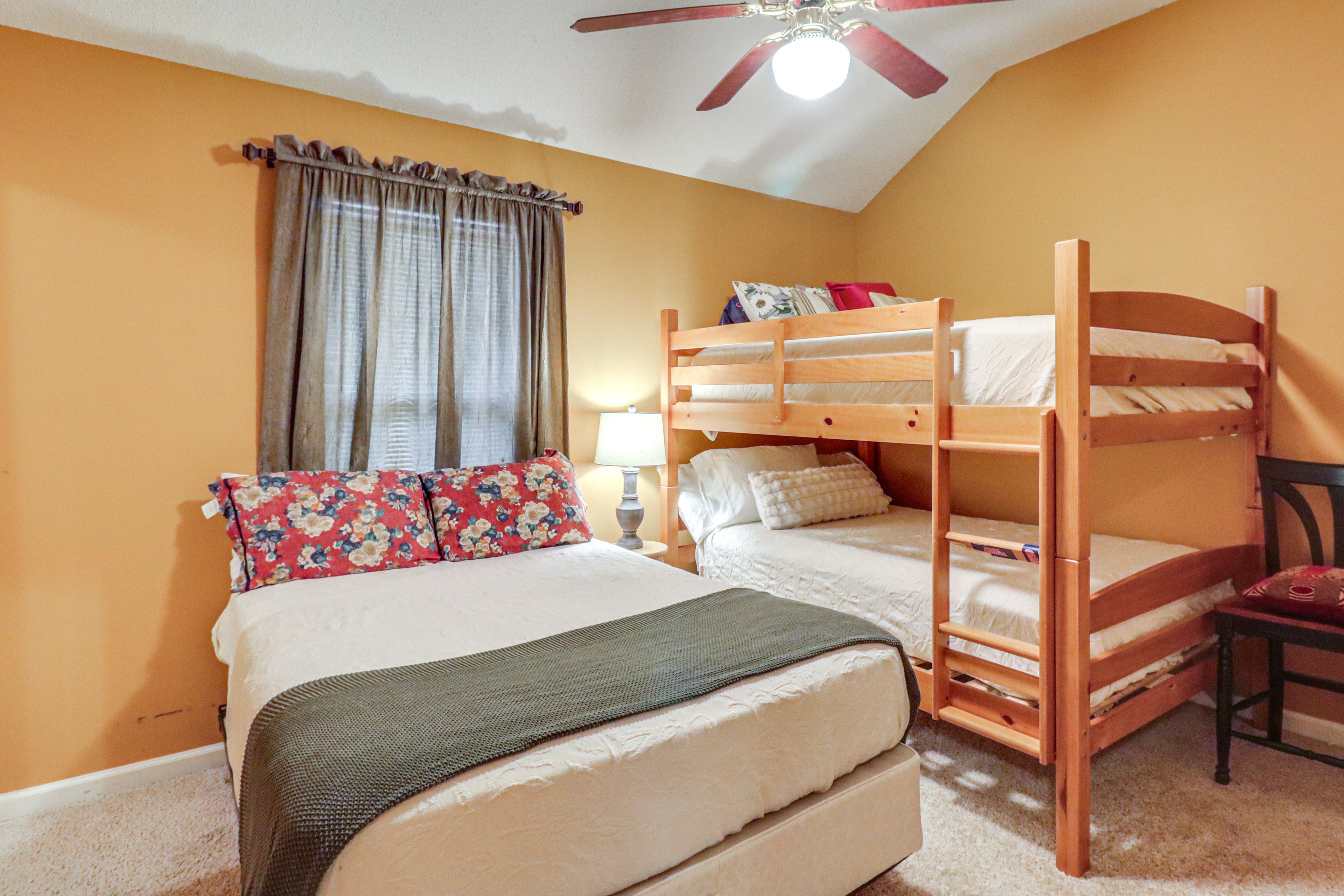 Bedroom 2 | Full Bed | Full Bunk Bed