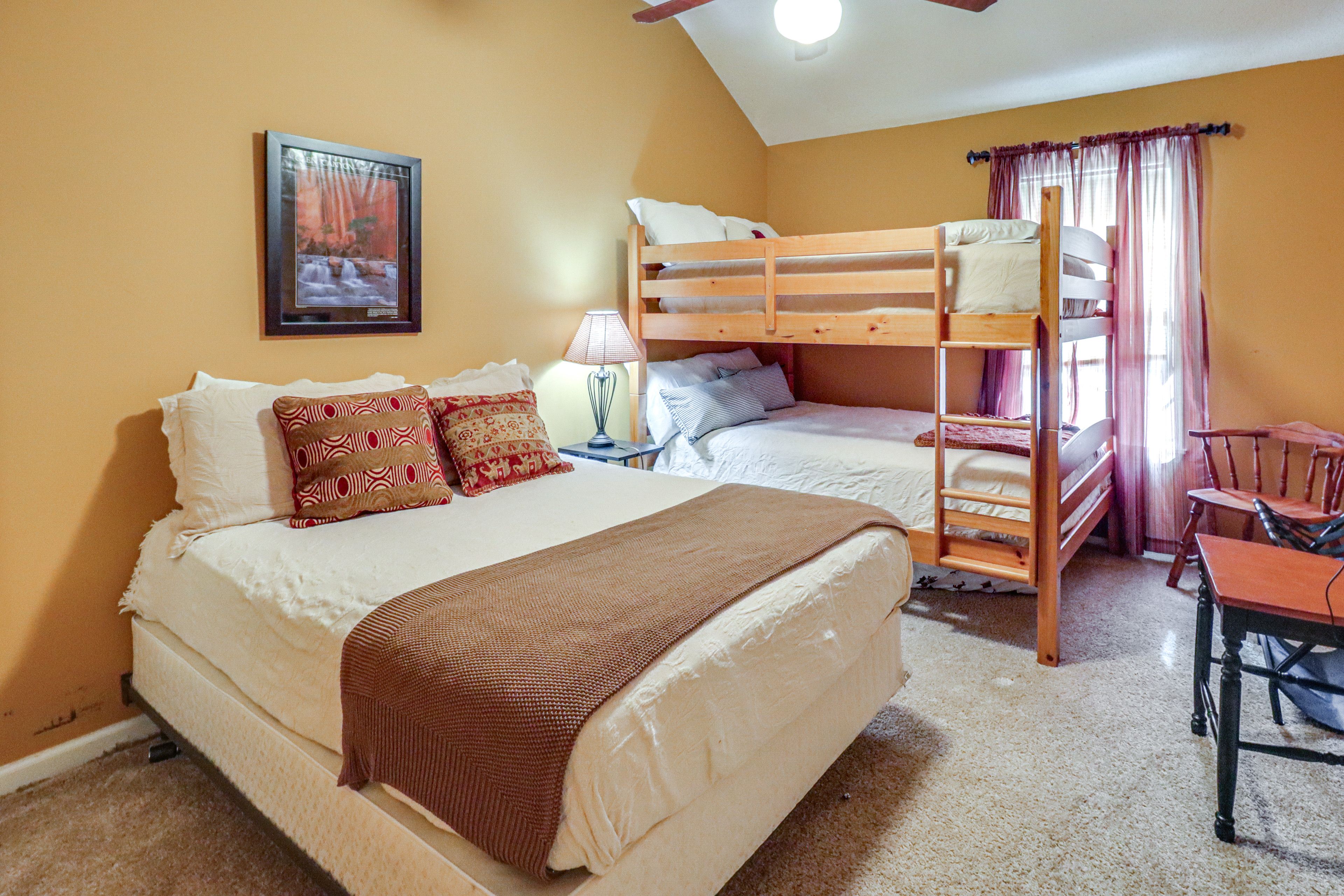 Bedroom 3 | Full Bed | Full Bunk Bed