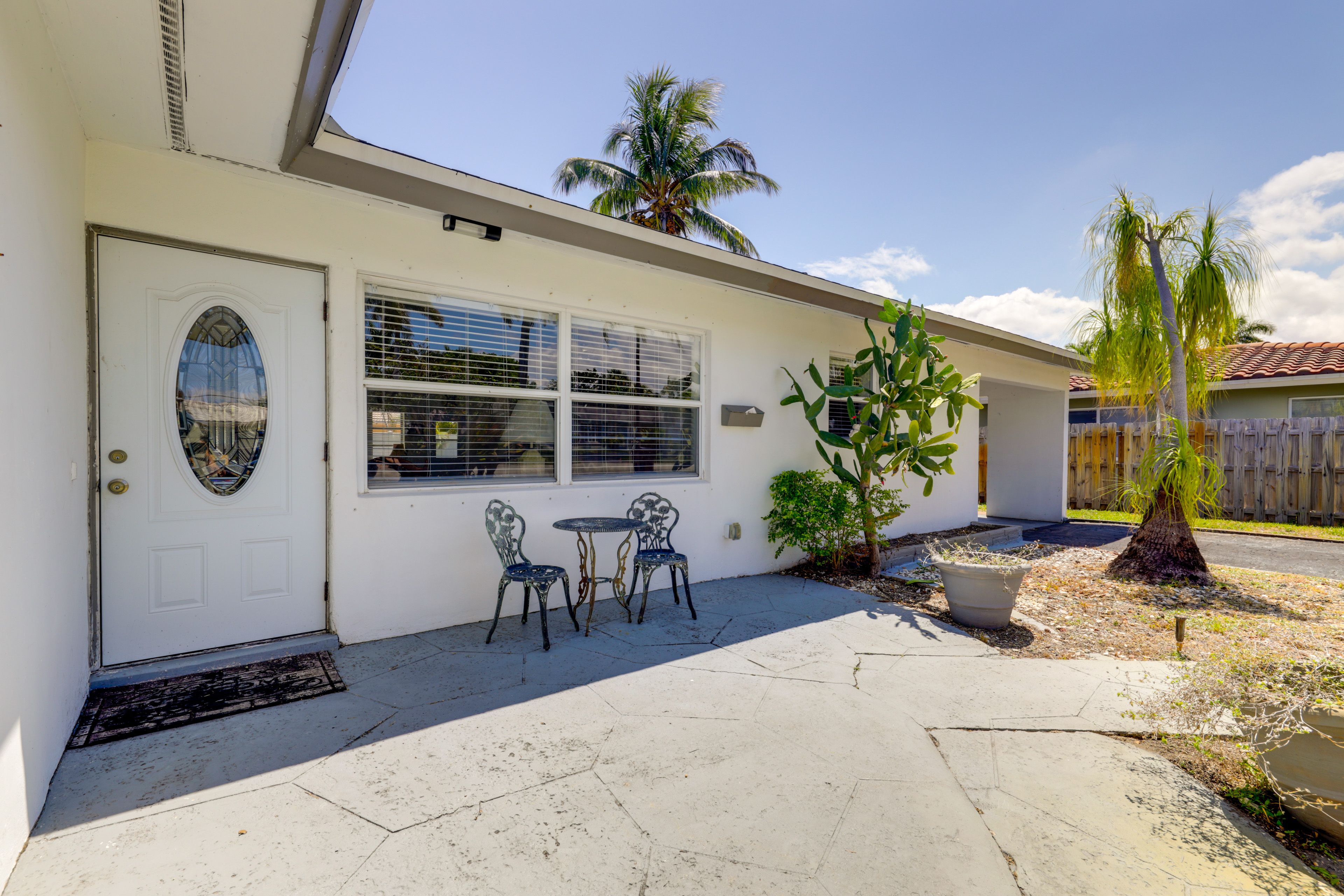 Front Patio | Single-Story Home