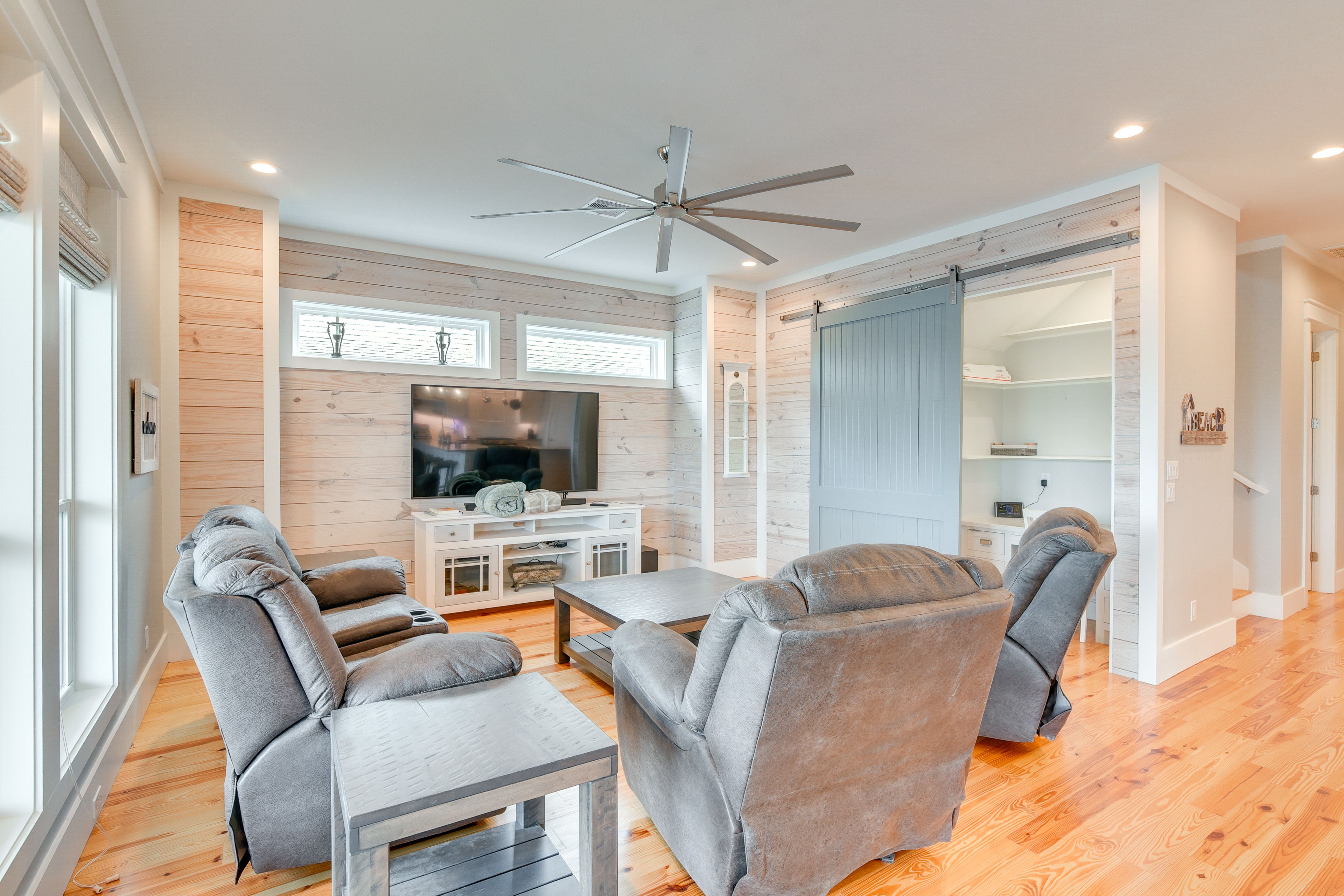 Living Room | Free WiFi | Central A/C & Heat | 1st Floor