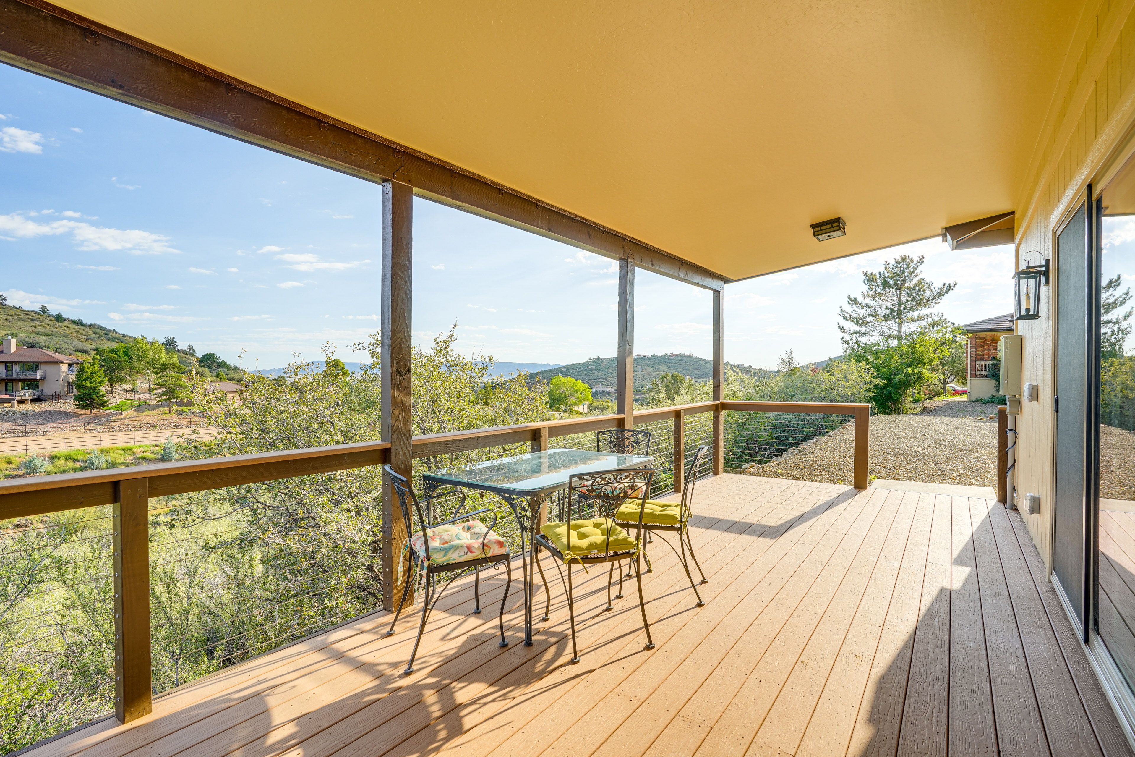 Prescott Vacation Rental | 1BR | 1BA | 800 Sq Ft | 1 Small Step to Enter