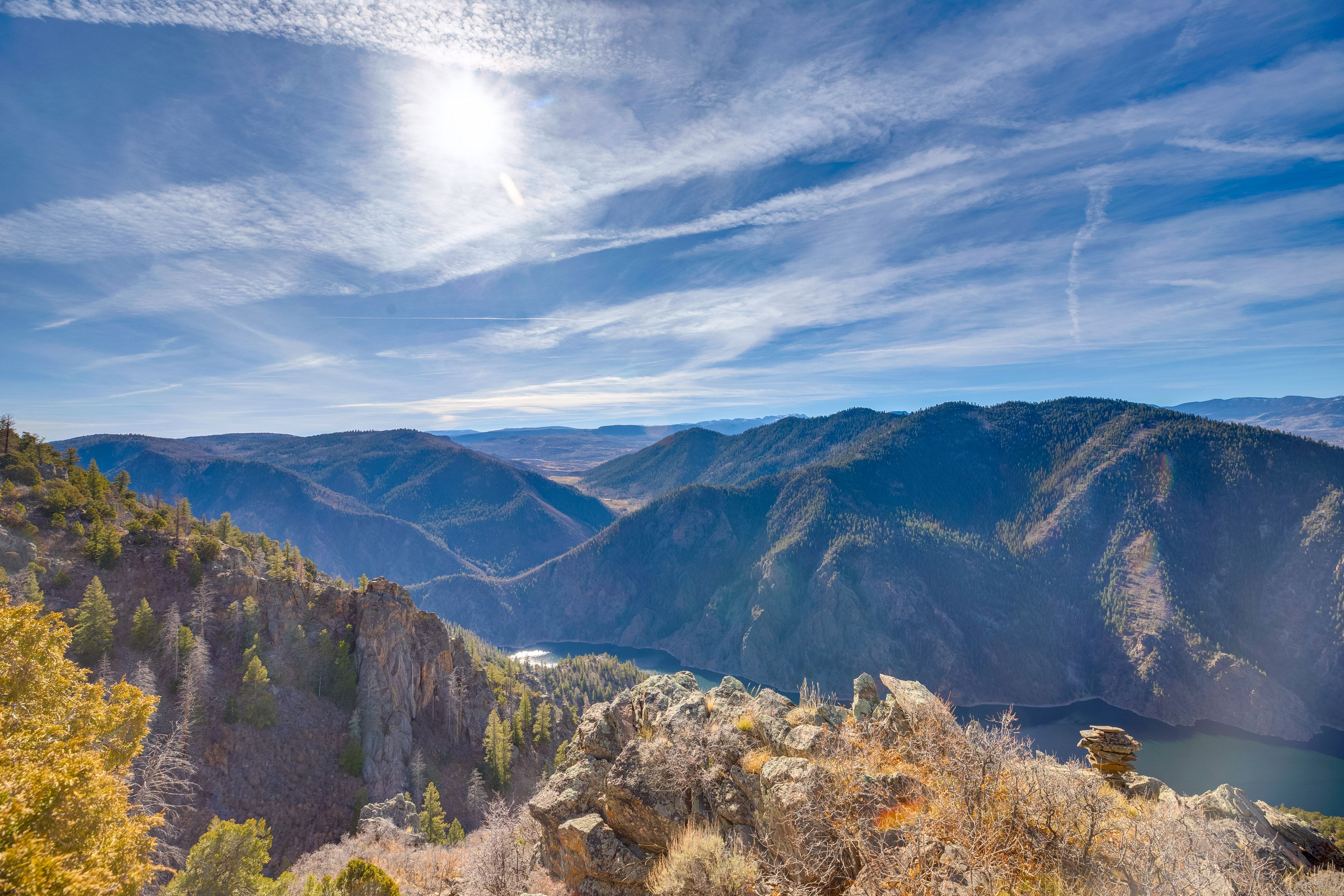 Mountain & River Views