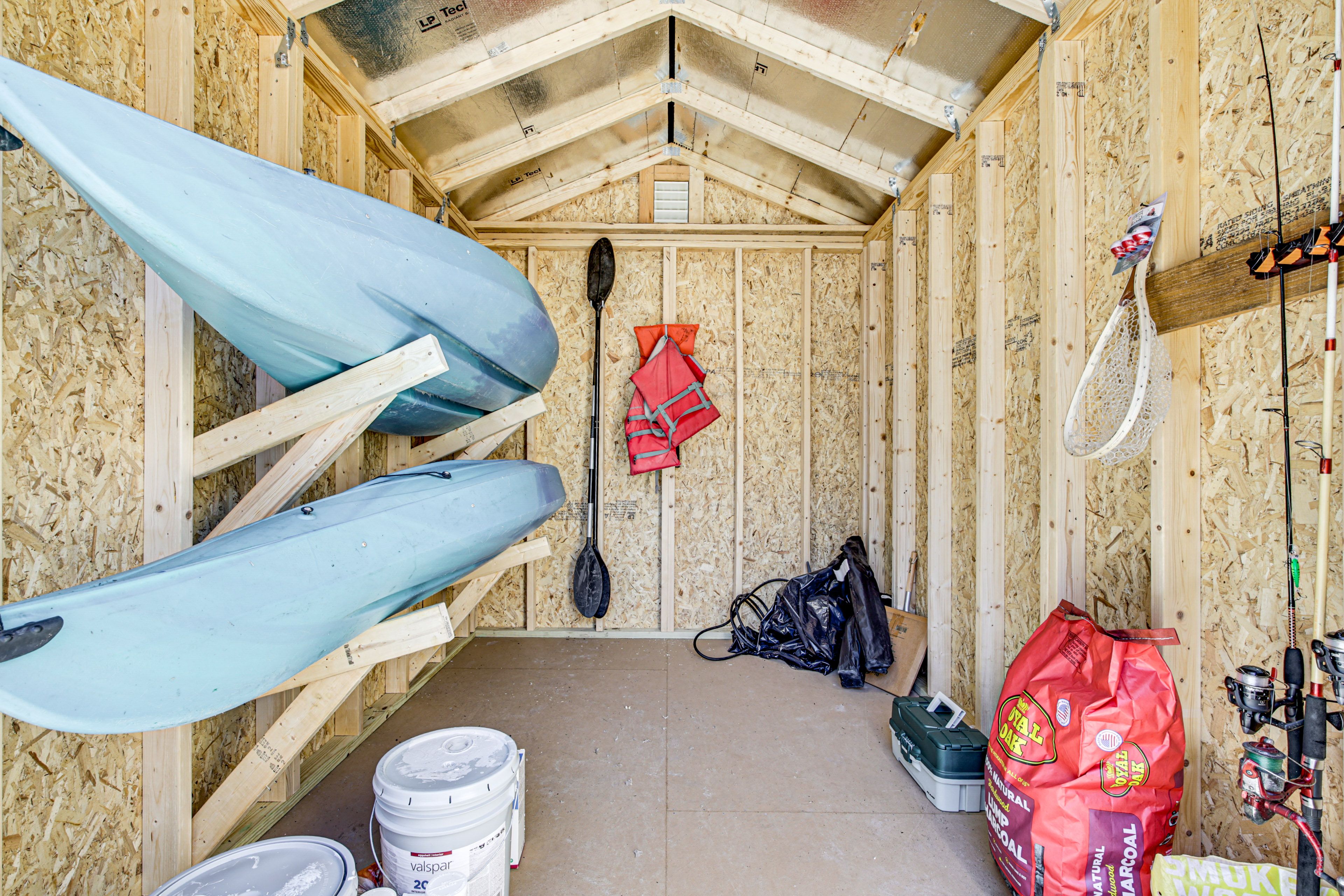 Shed | Kayaks & Life Jackets Provided