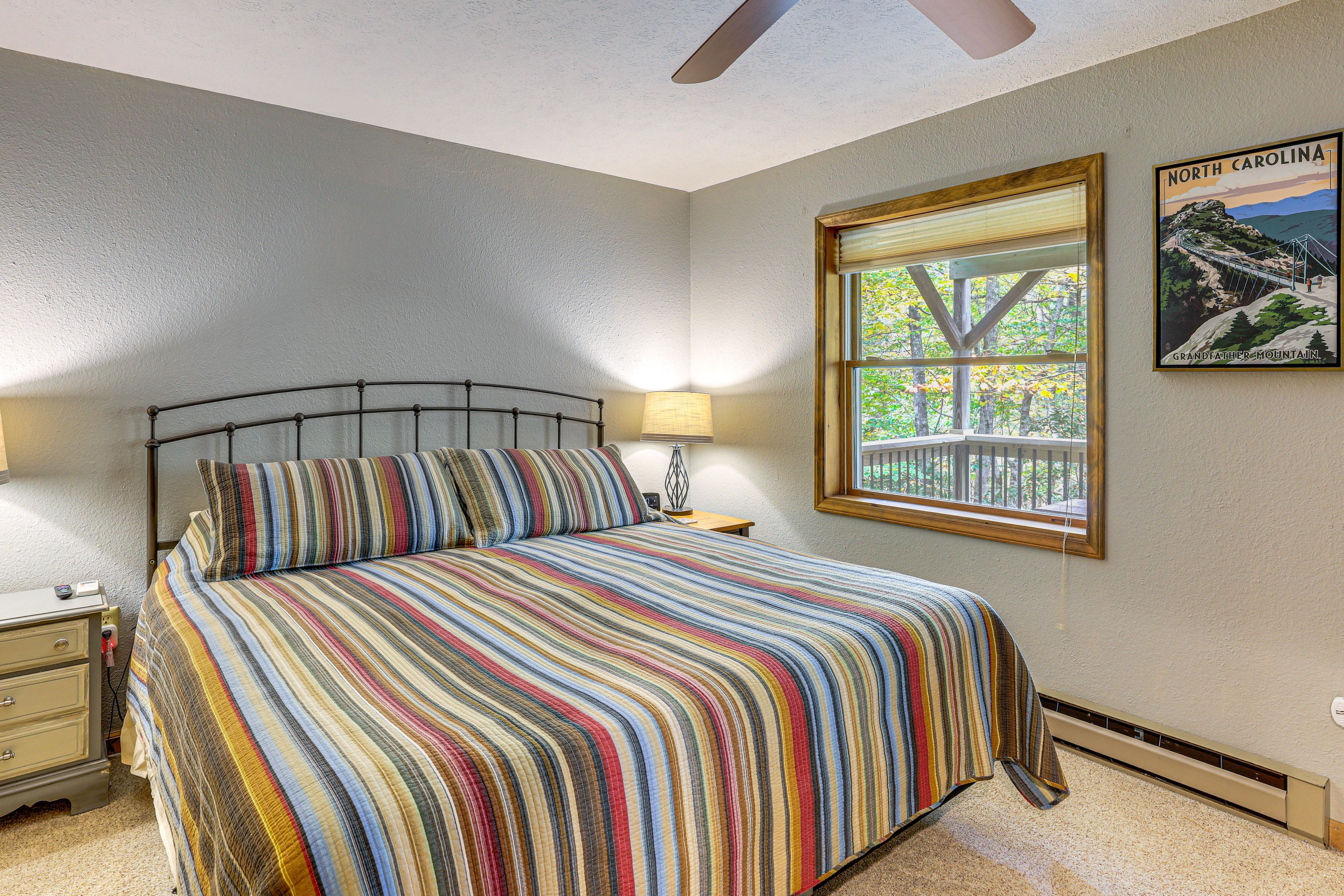Bedroom 3 | King Bed | TV | Basement